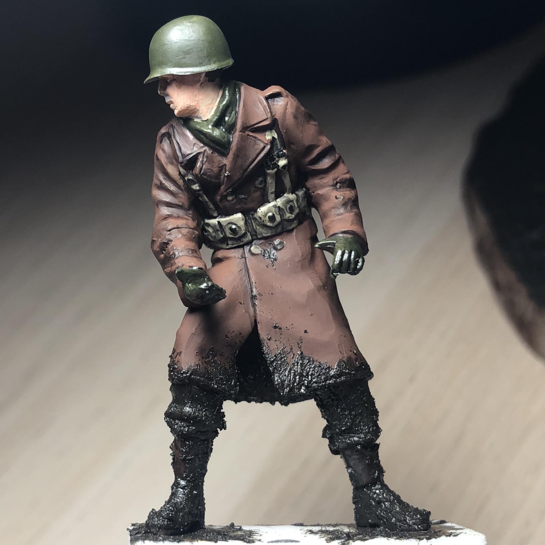 I’ve been practicing some better figure painting techniques on random