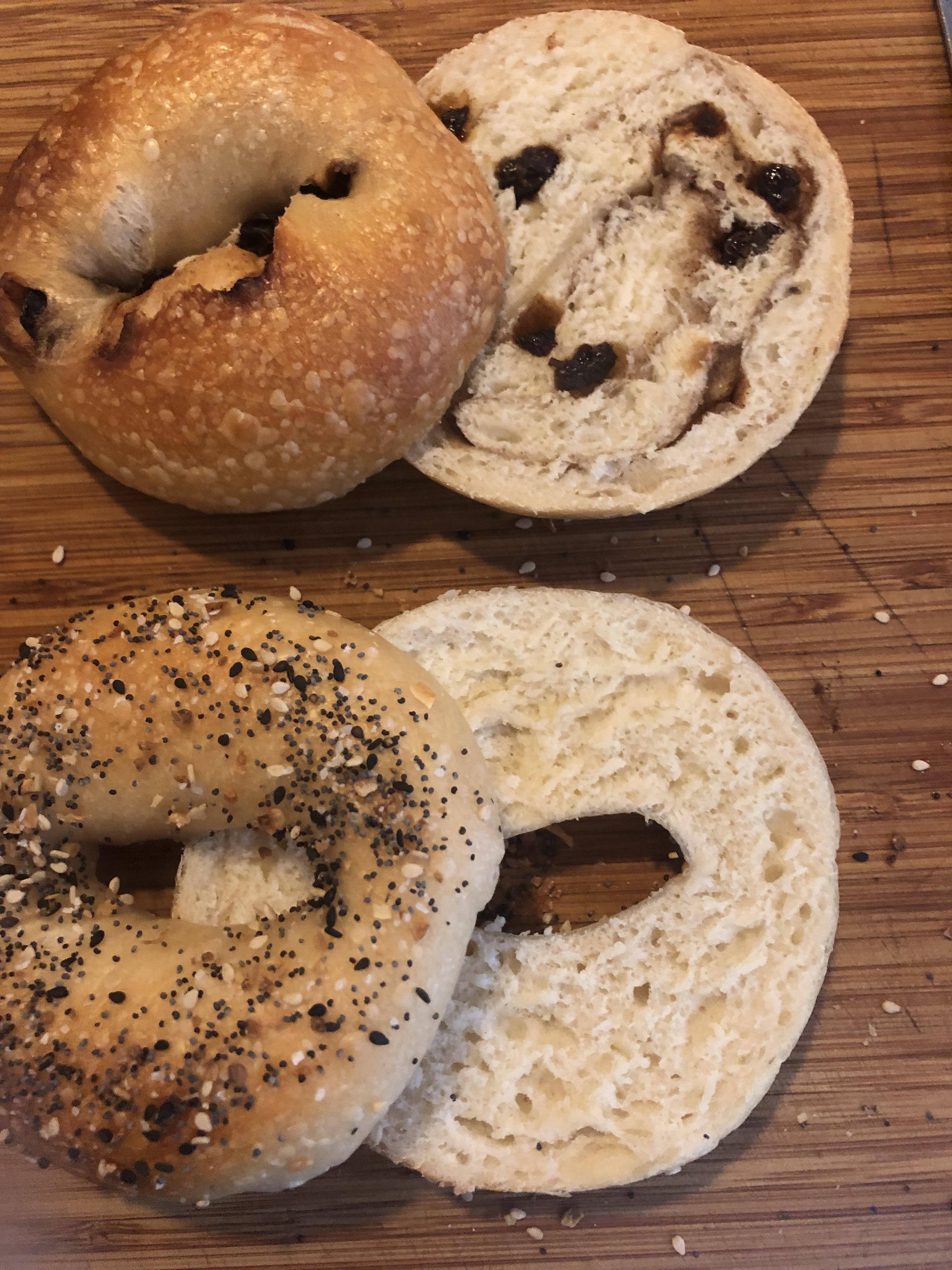 Another batch of bagels! More photos in comments. r/Breadit