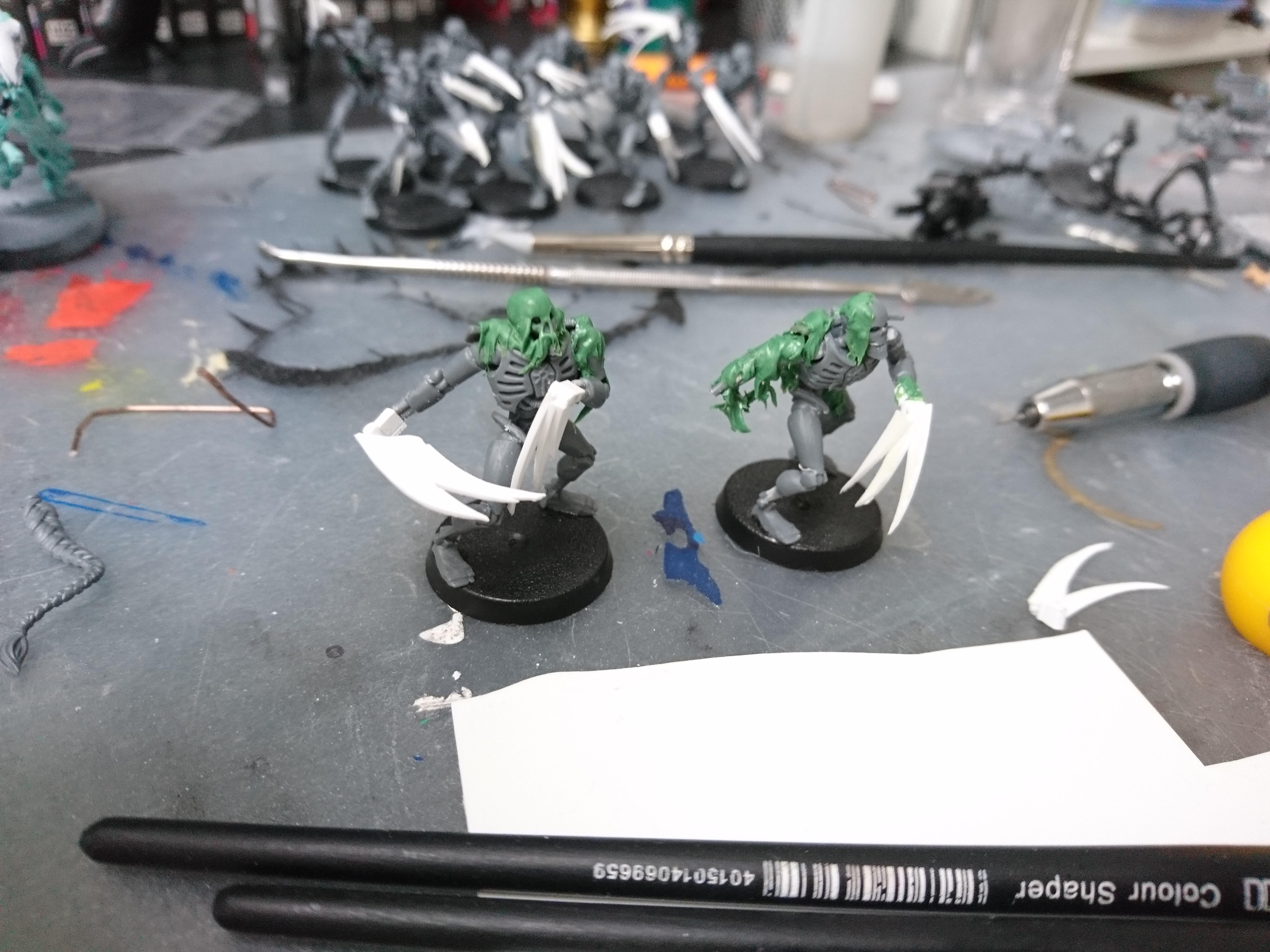 Does anyone have any tips on sculpting flayed skin using greenstuff