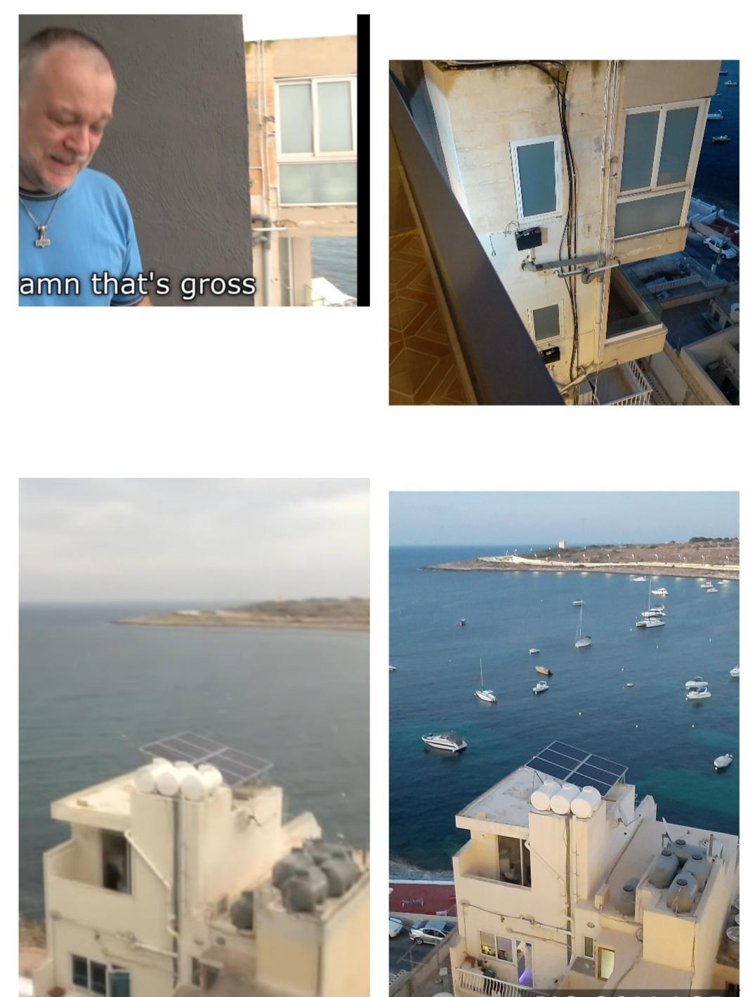 Hi guys, i just realized i am standing on the same hotel balcony where