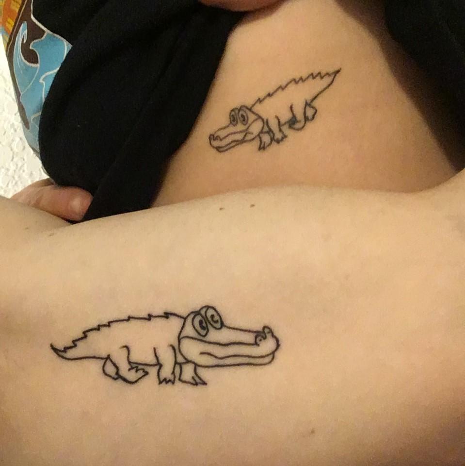 My Fiance and I Joined the Gator Gang while visiting (the