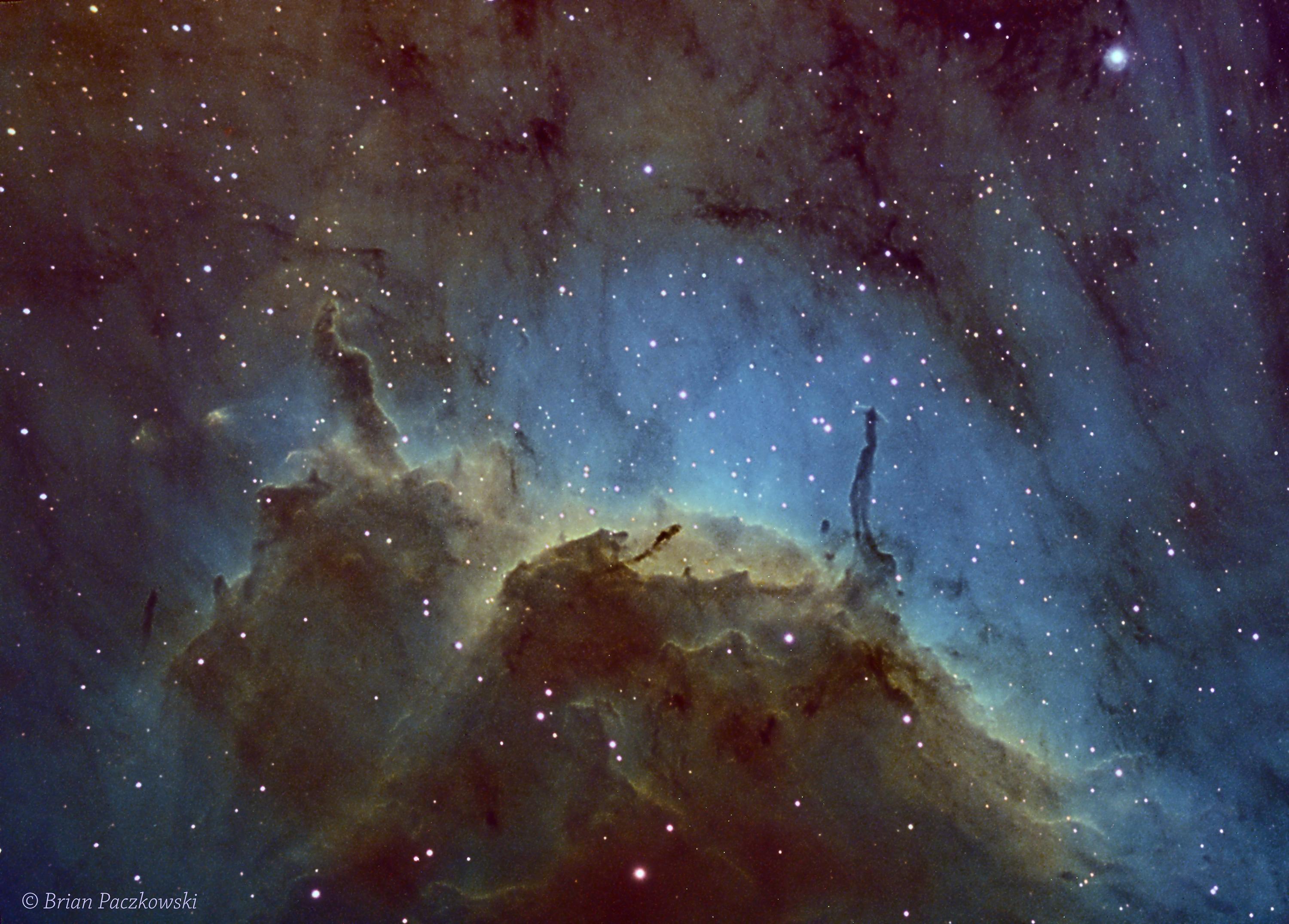 The Pelican Nebula (IC5070) in the Hubble SHO Palette r/Astronomy