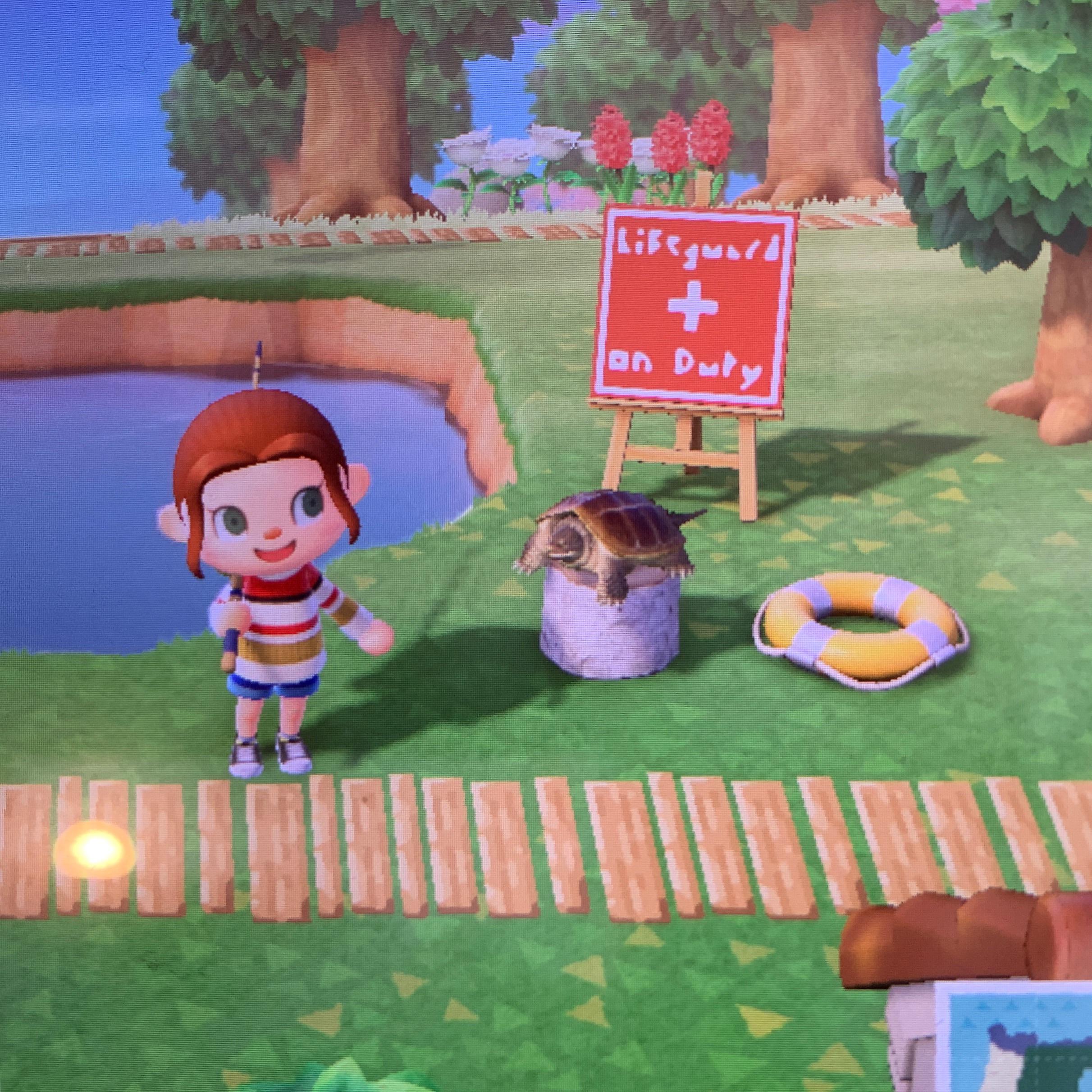 Finally my villagers can swim safely r/AnimalCrossing