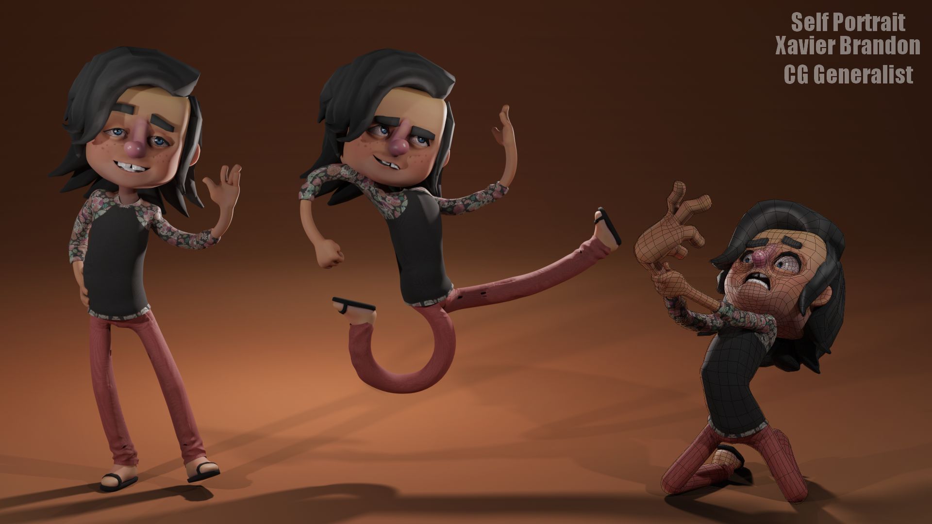 I recreated myself for an AR business card! Just wanted to say all thanks to blender! r/blender