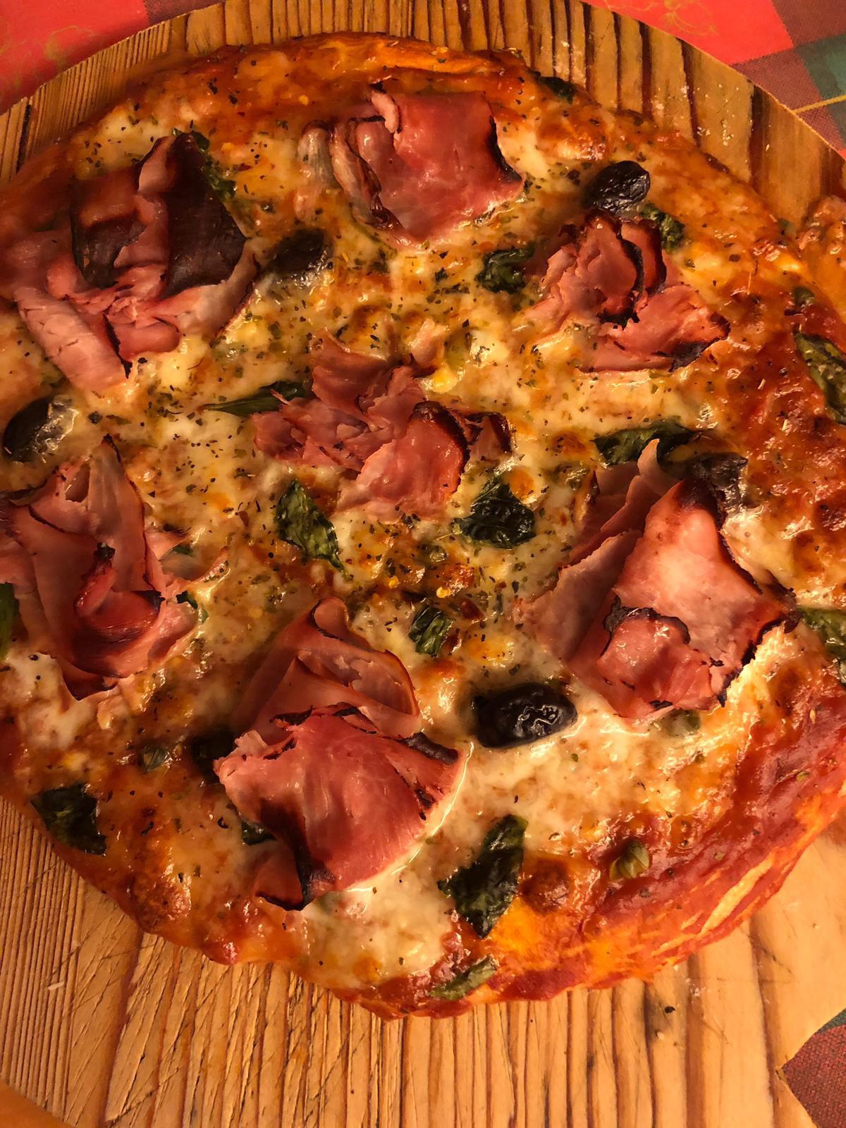 [Homemade] Prosciutto Pizza r/food