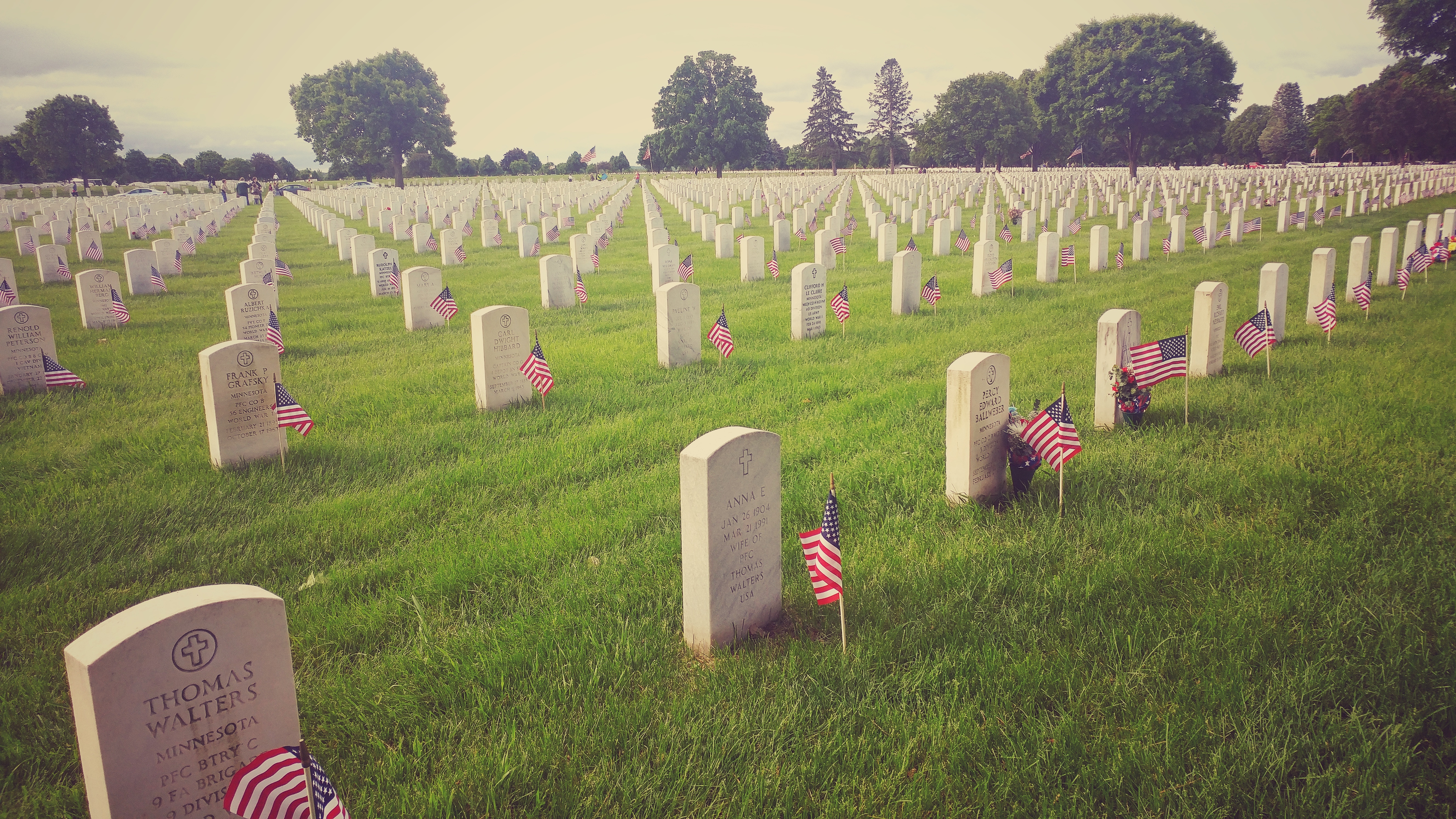 Fort Snelling Cemetery 2024 Memorial Day Events Flagler County Put flags out at Ft. Snelling National Cemetery today. minnesota