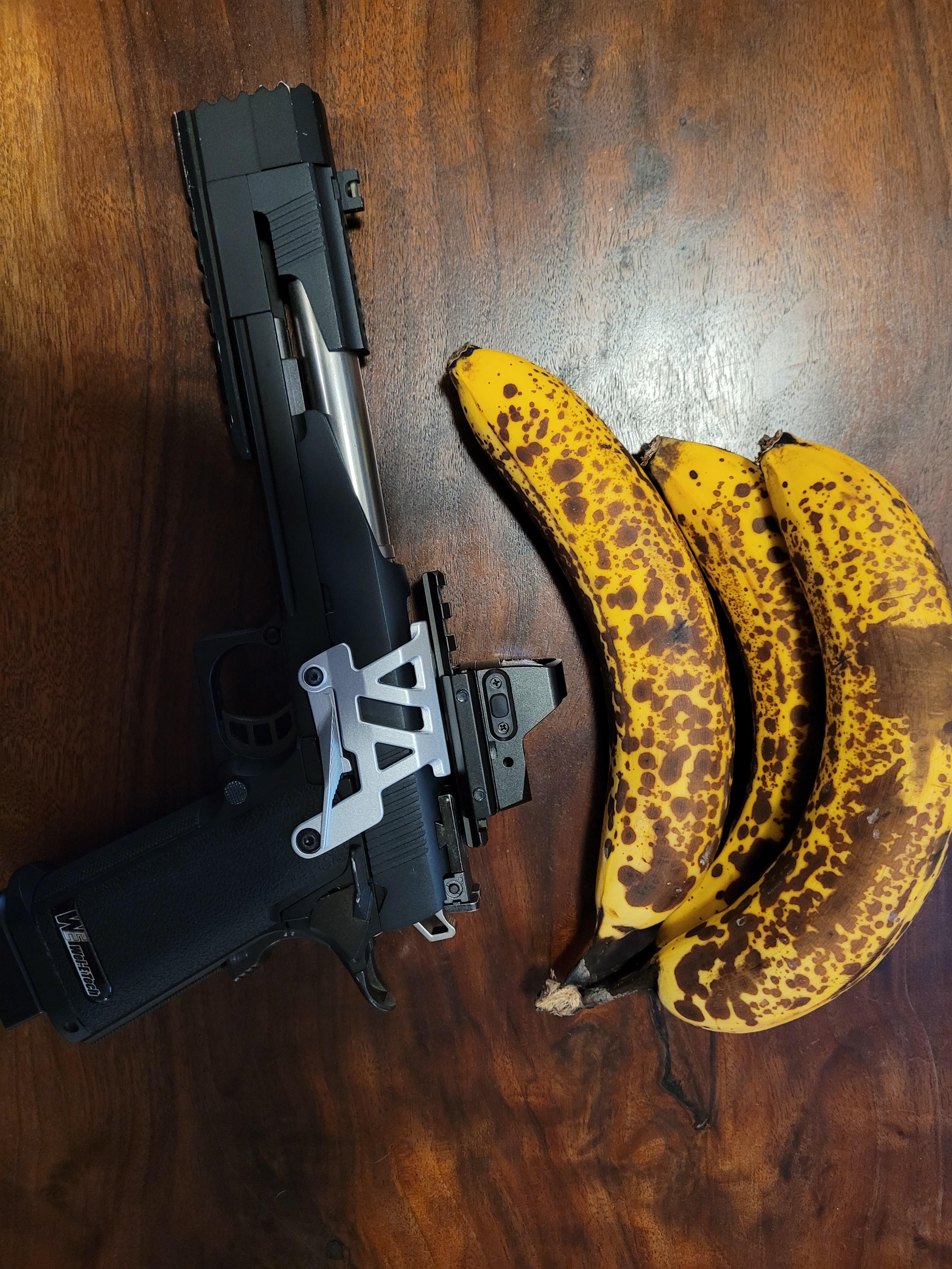 My big iron(bananas for scale) r/airsoft