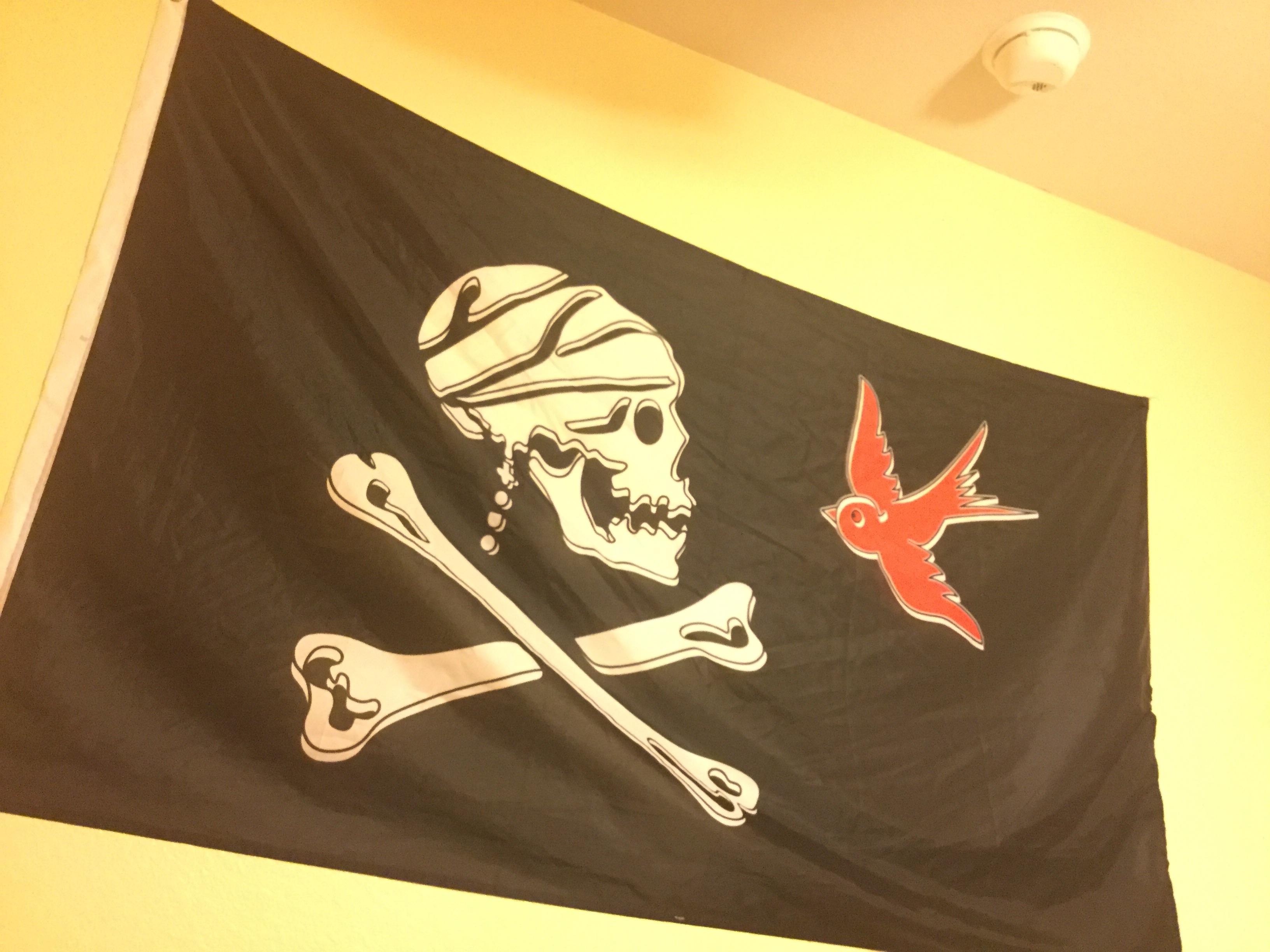 My historically accurate pirate flag! r/vexillology