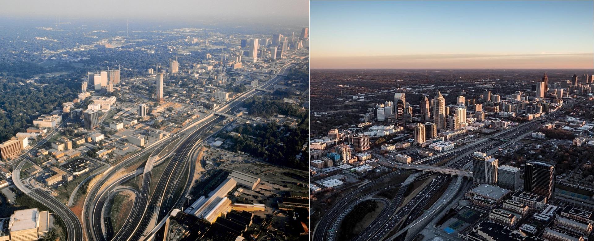 Atlanta 1980’s vs 2018 r/Atlanta