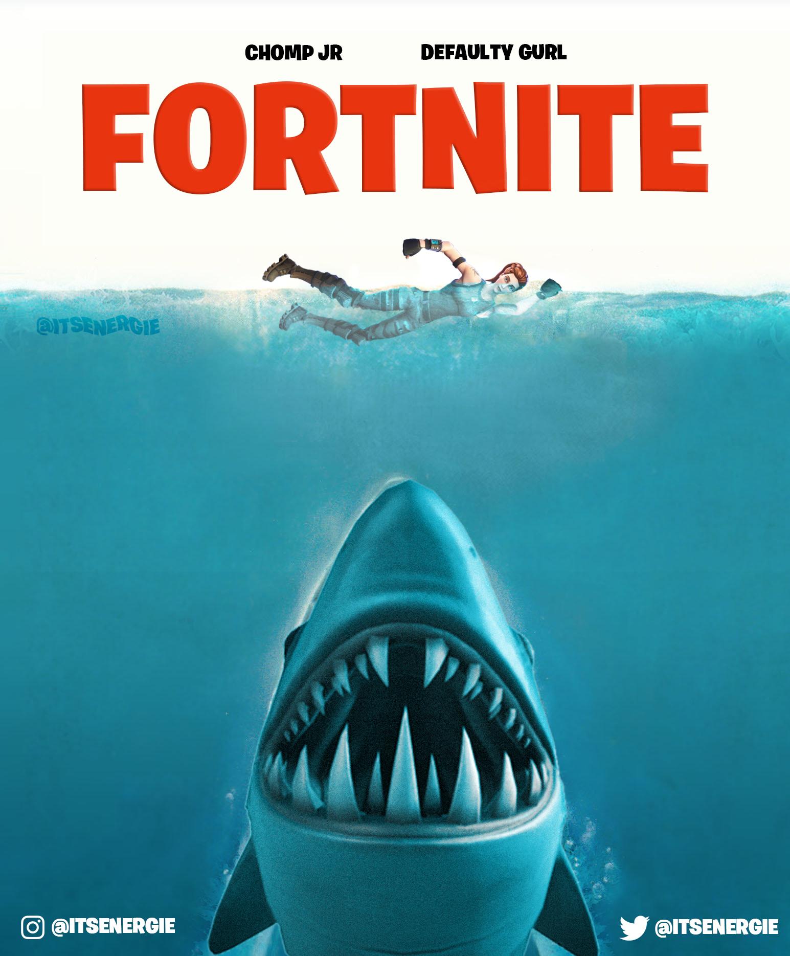 Fortnite Jaws Poster r/FortNiteBR