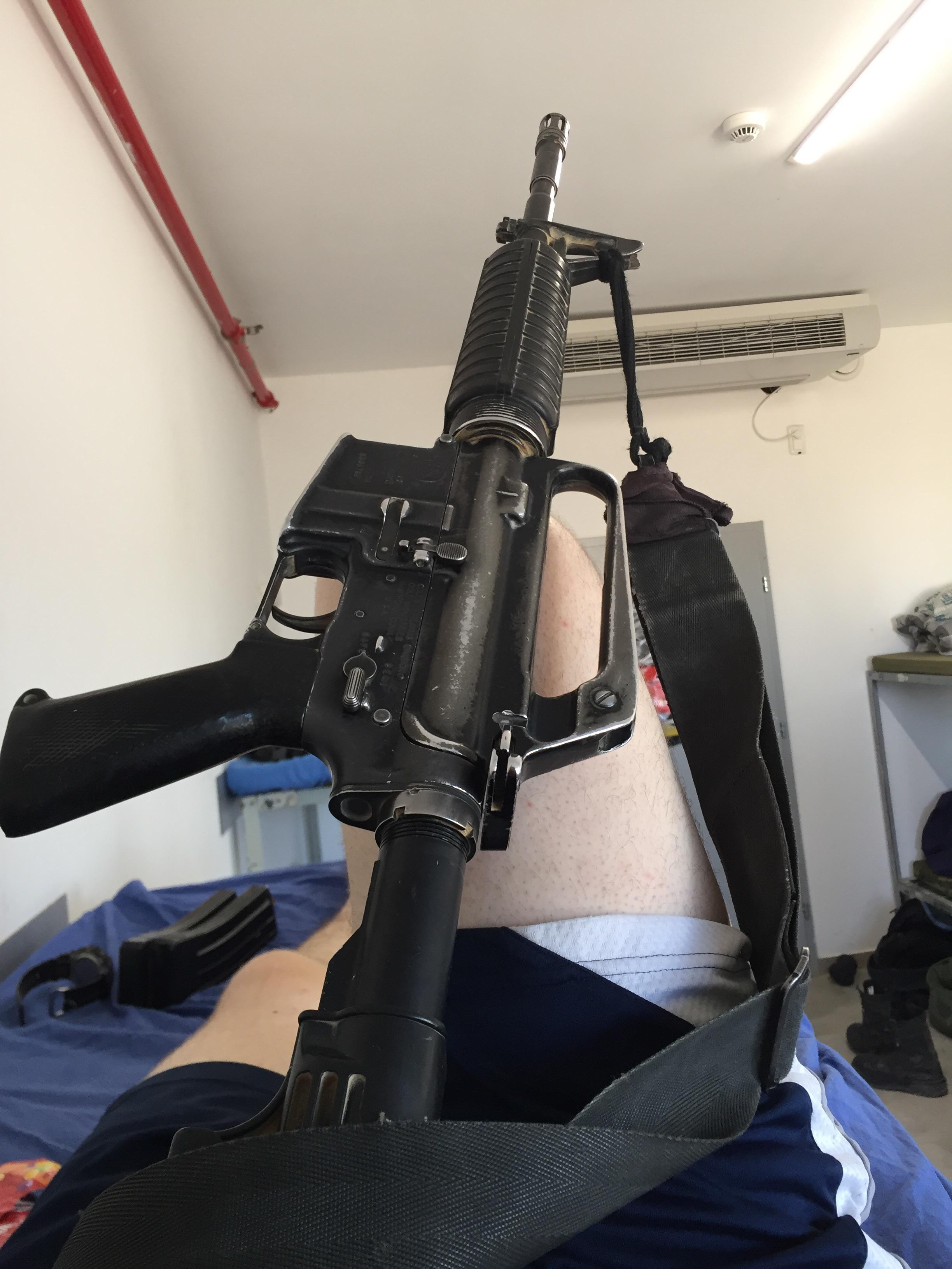 Y’all like straight up Vietnam m16s that have been bastardized with m4