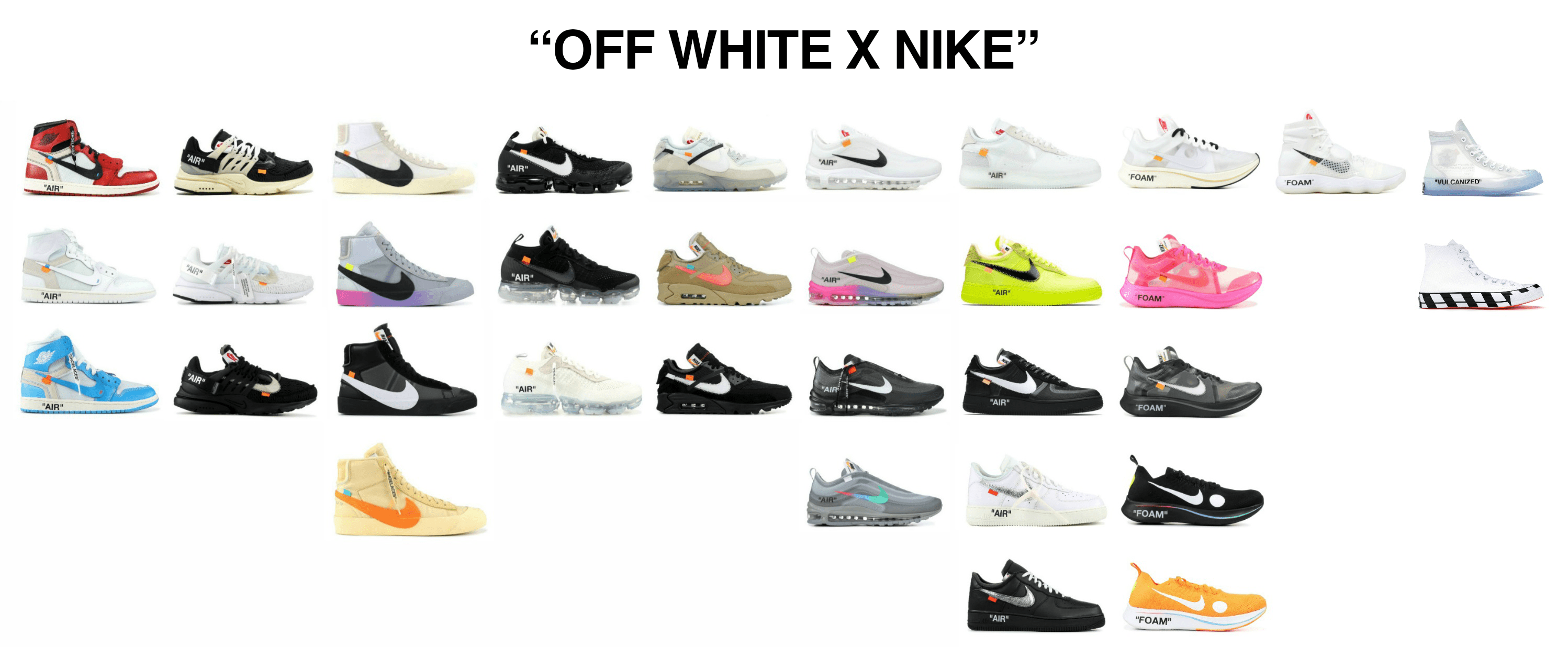 So now that it's finally over...what are your favorite Off White X Nike
