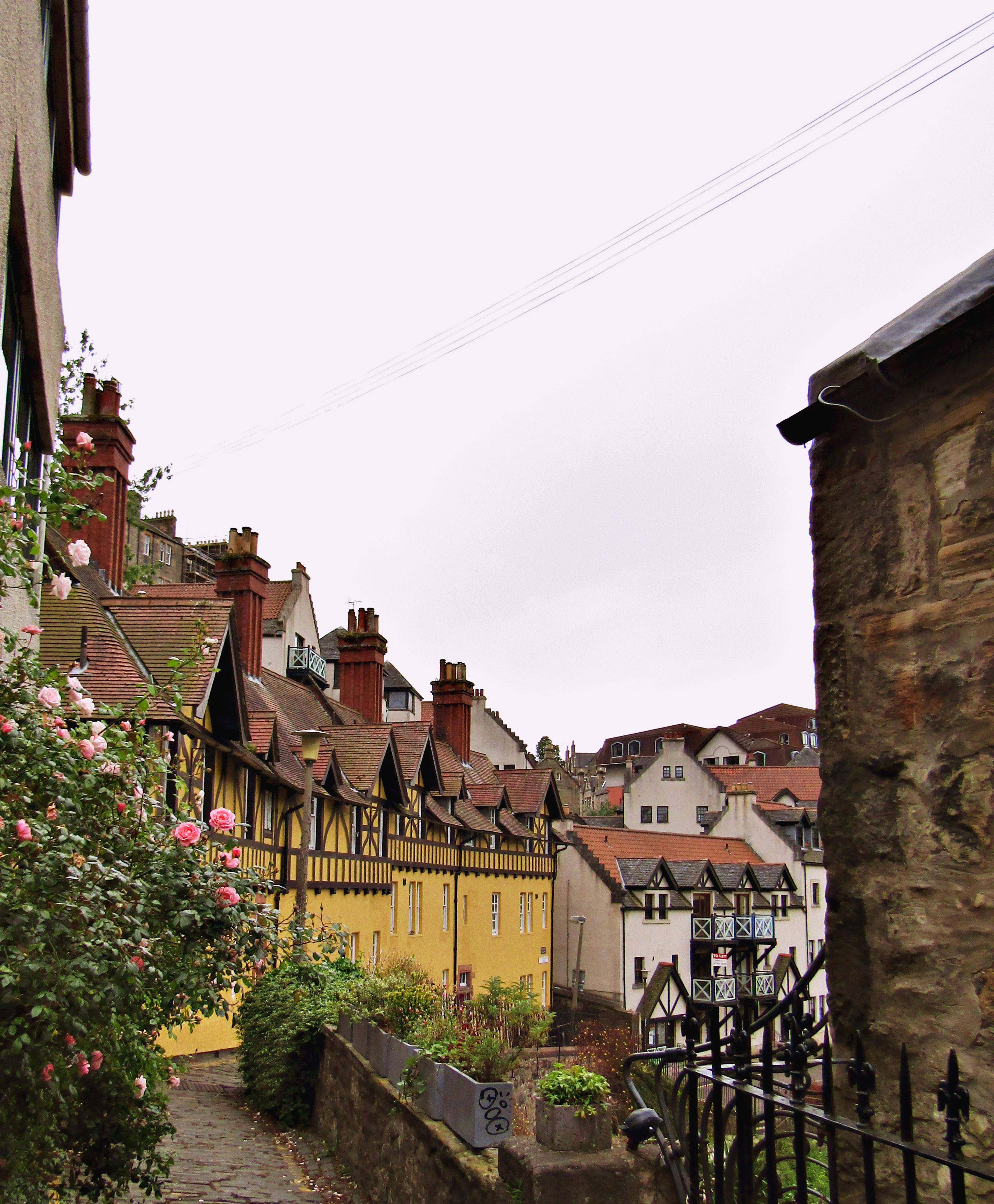 Hawthorn Buildings, Hawthornbank Lane, Dean Village, Edinburgh. r/Scotland