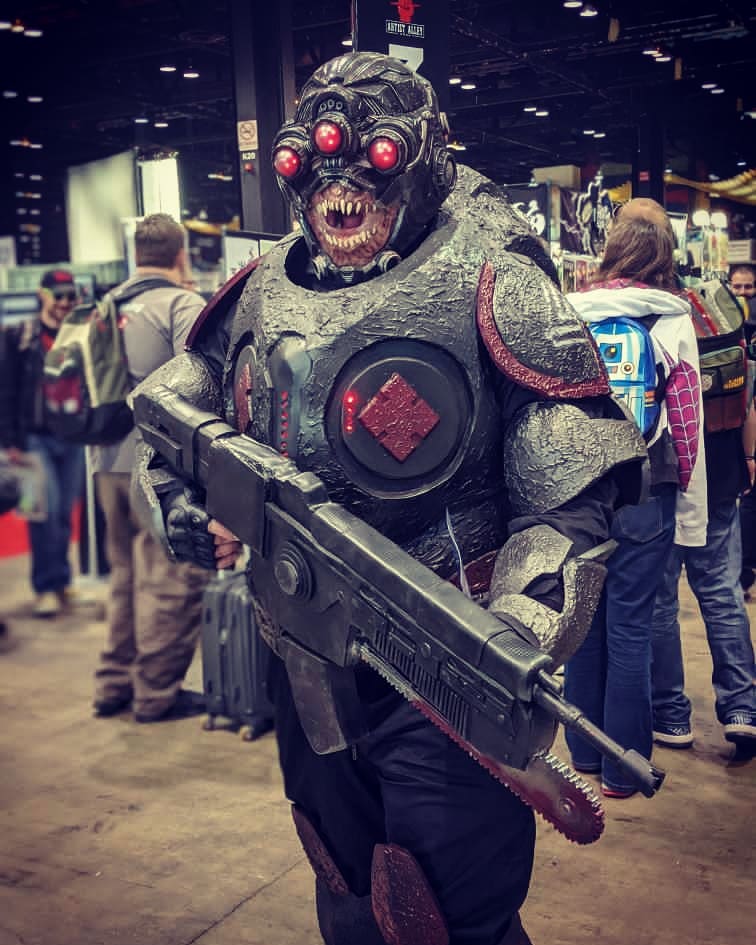 [Self] Gears of war locust drone "Zedd" r/cosplay