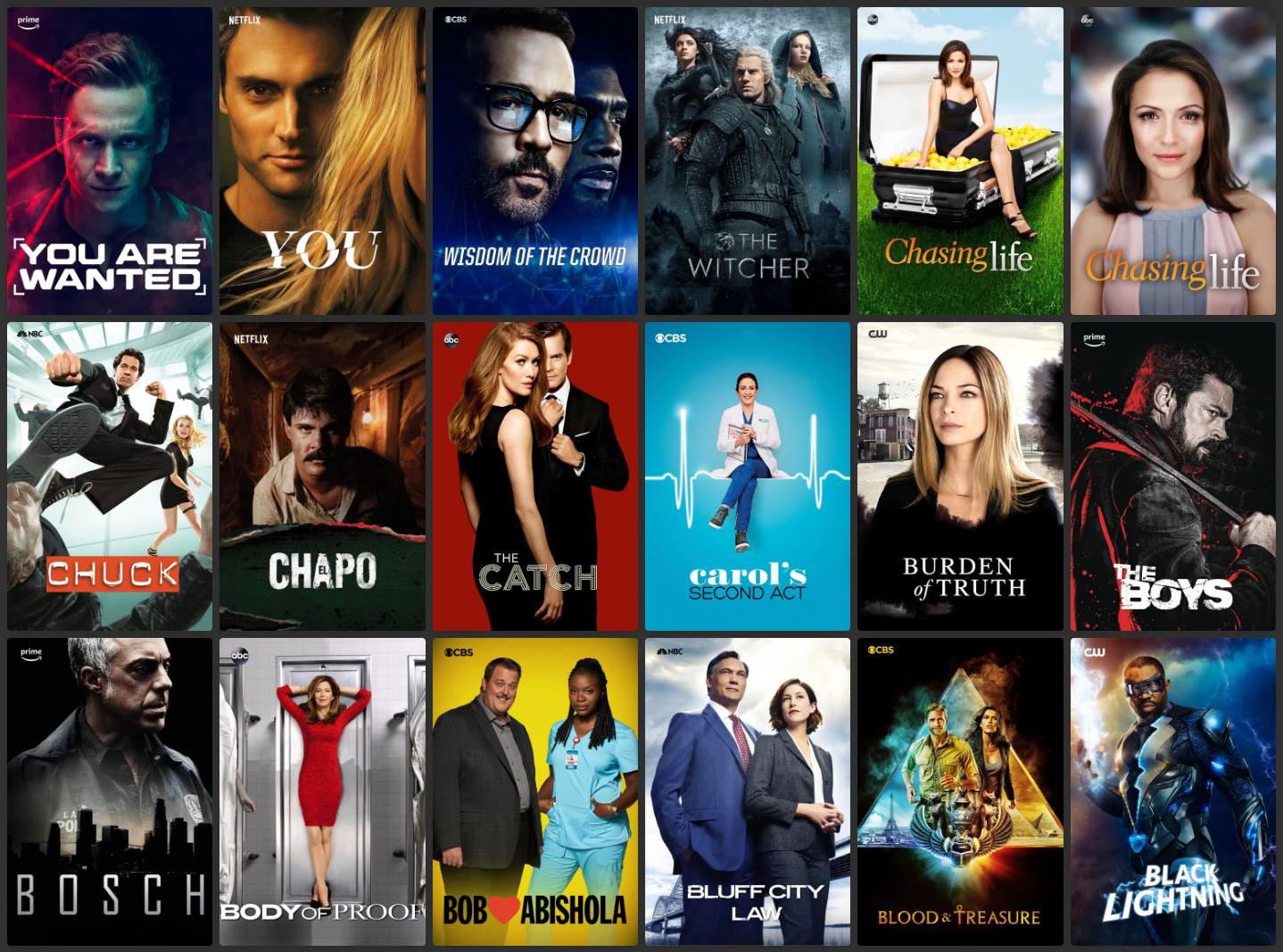 [Collection] [TV Show] TV Show Posters 002 Filling in the blanks in