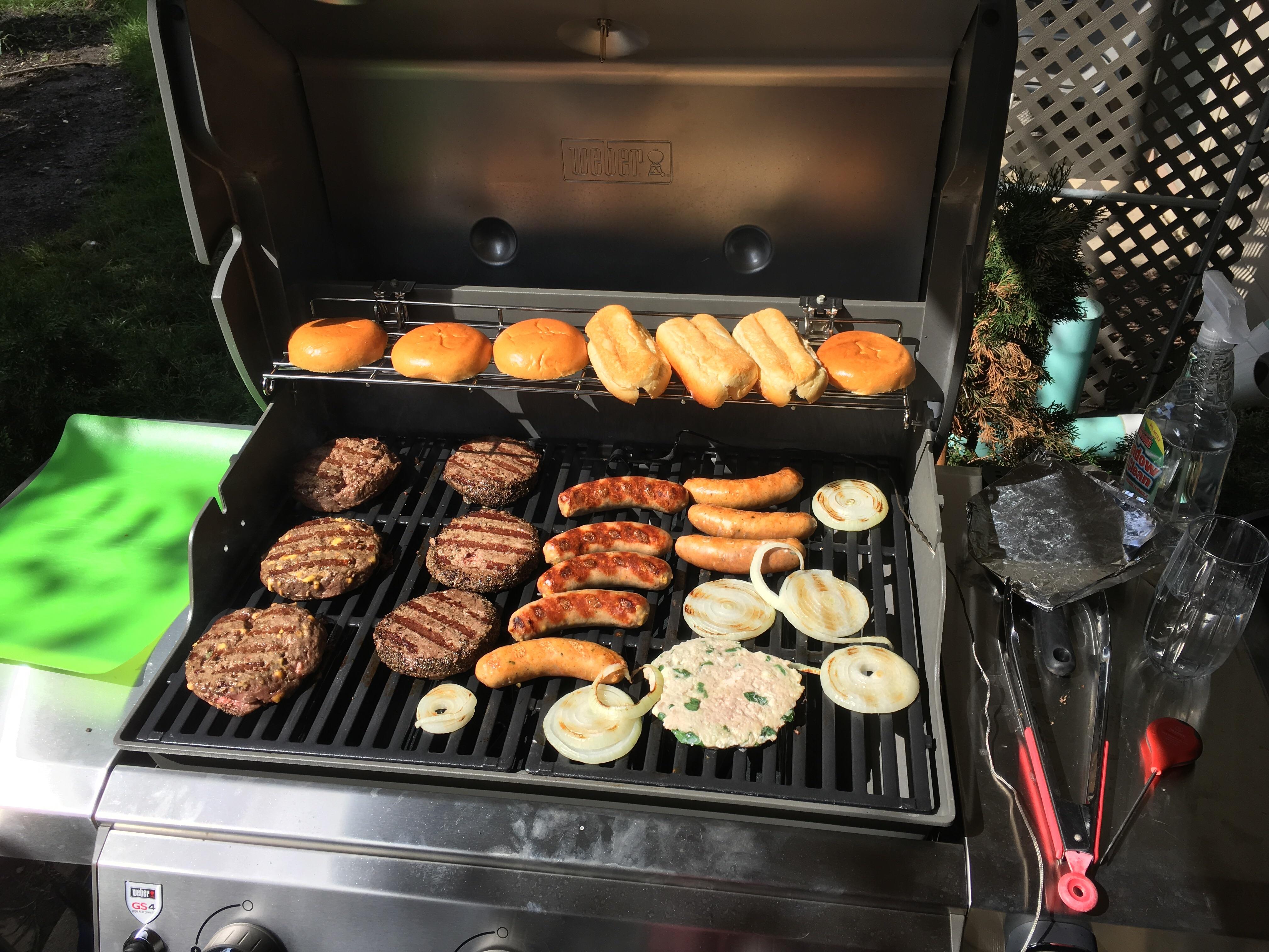Breaking in the new grill r/grilling
