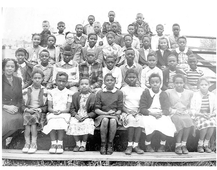 A class photo from Lemon Street School; Marietta, c. 1950s. At