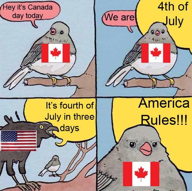 Can we get a happy birthday for Canada dankmemes