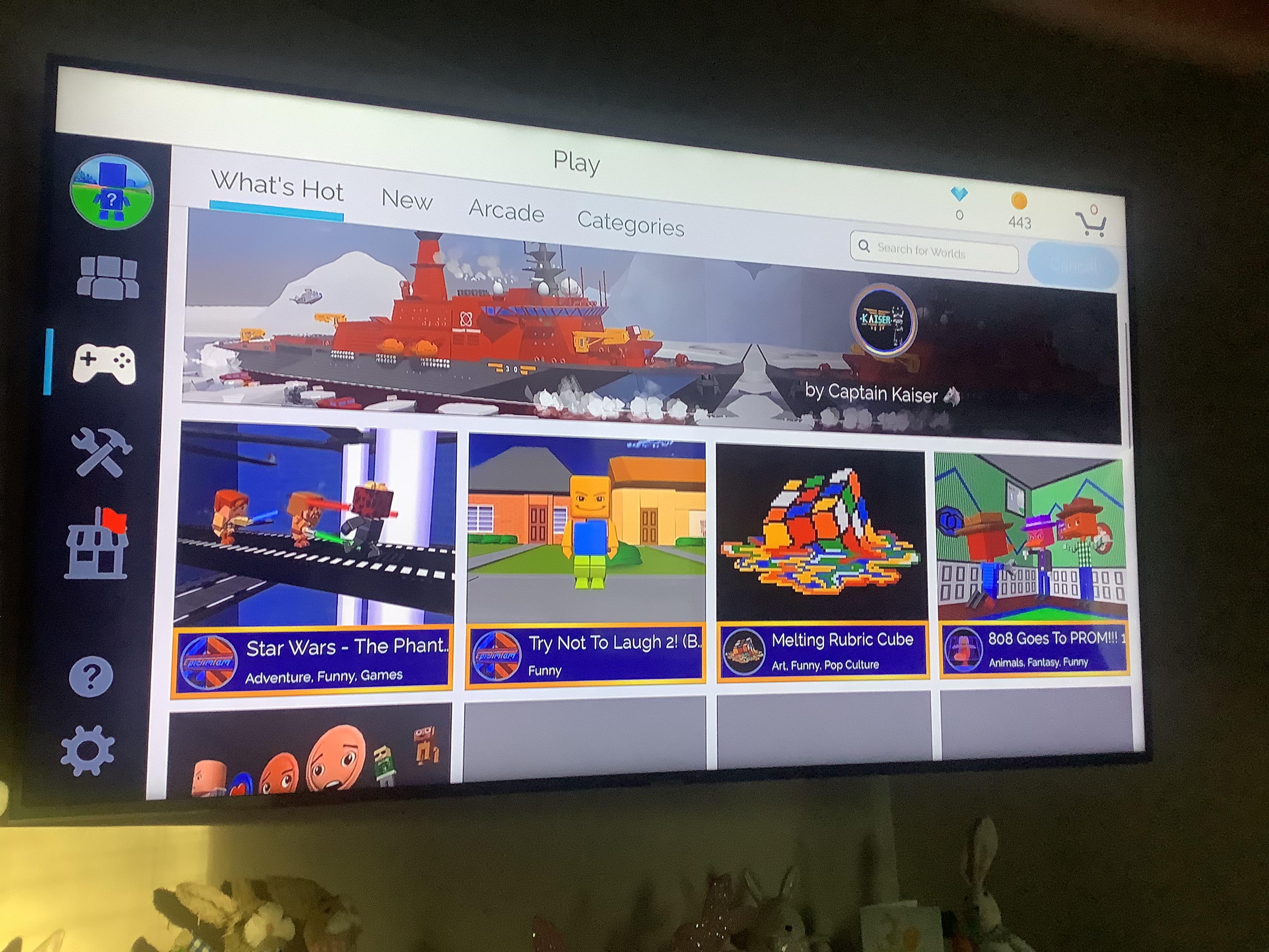 Blocksworld on my TV r/blocksworld