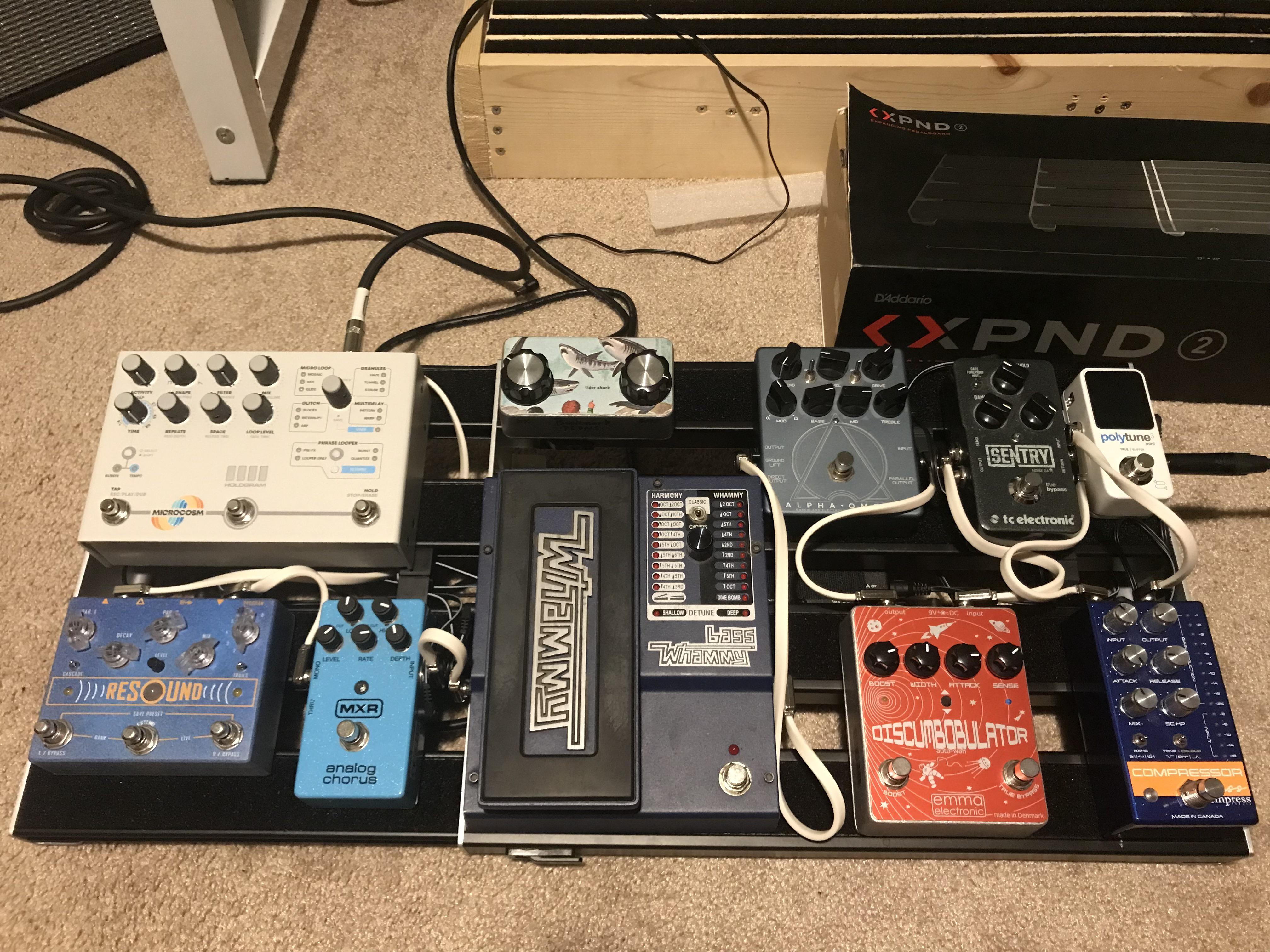 Just bought the D’Addario XPND pedalboard r/guitarpedals