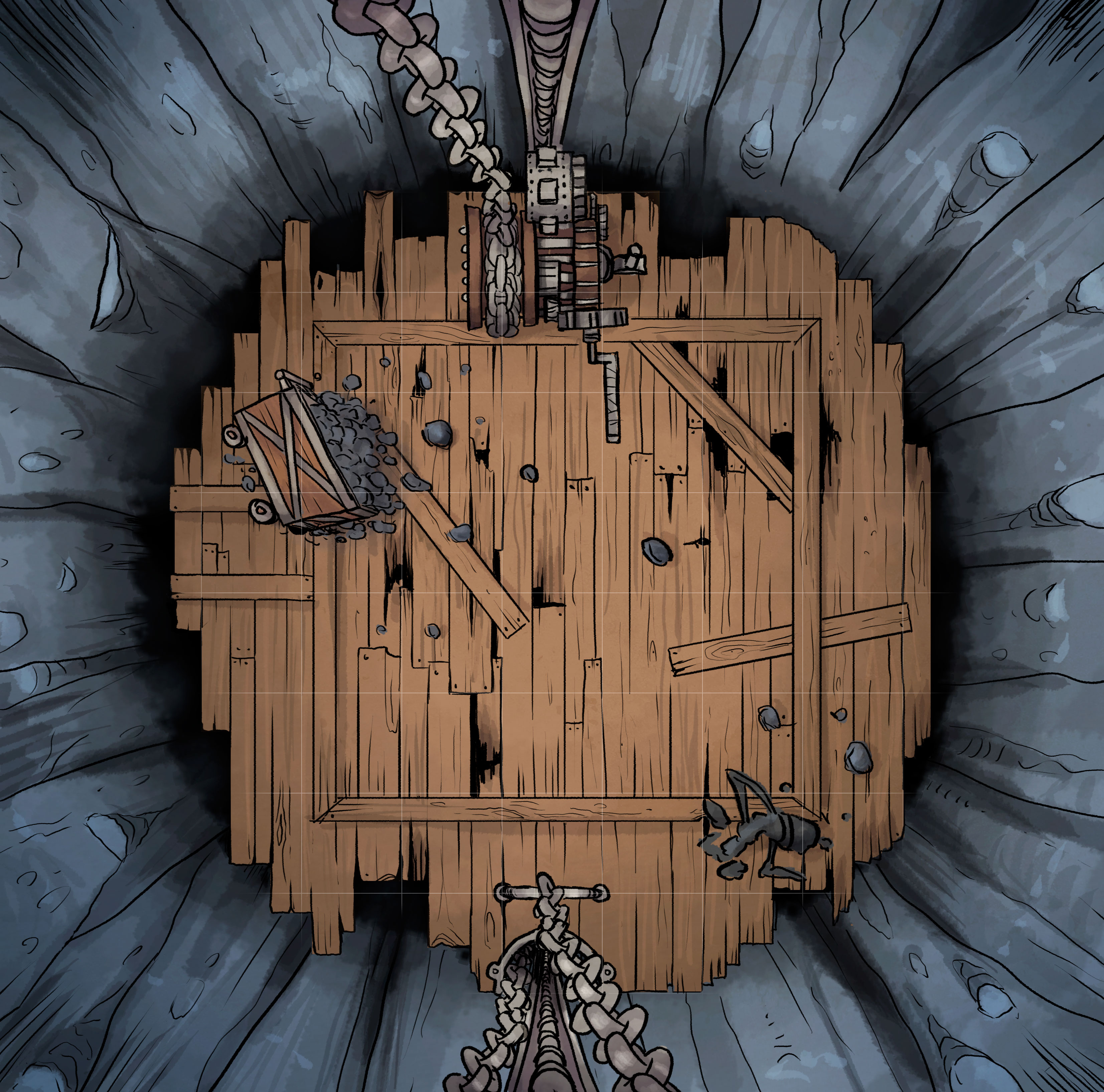 Old mineshaft elevator r/aaDnDforMe