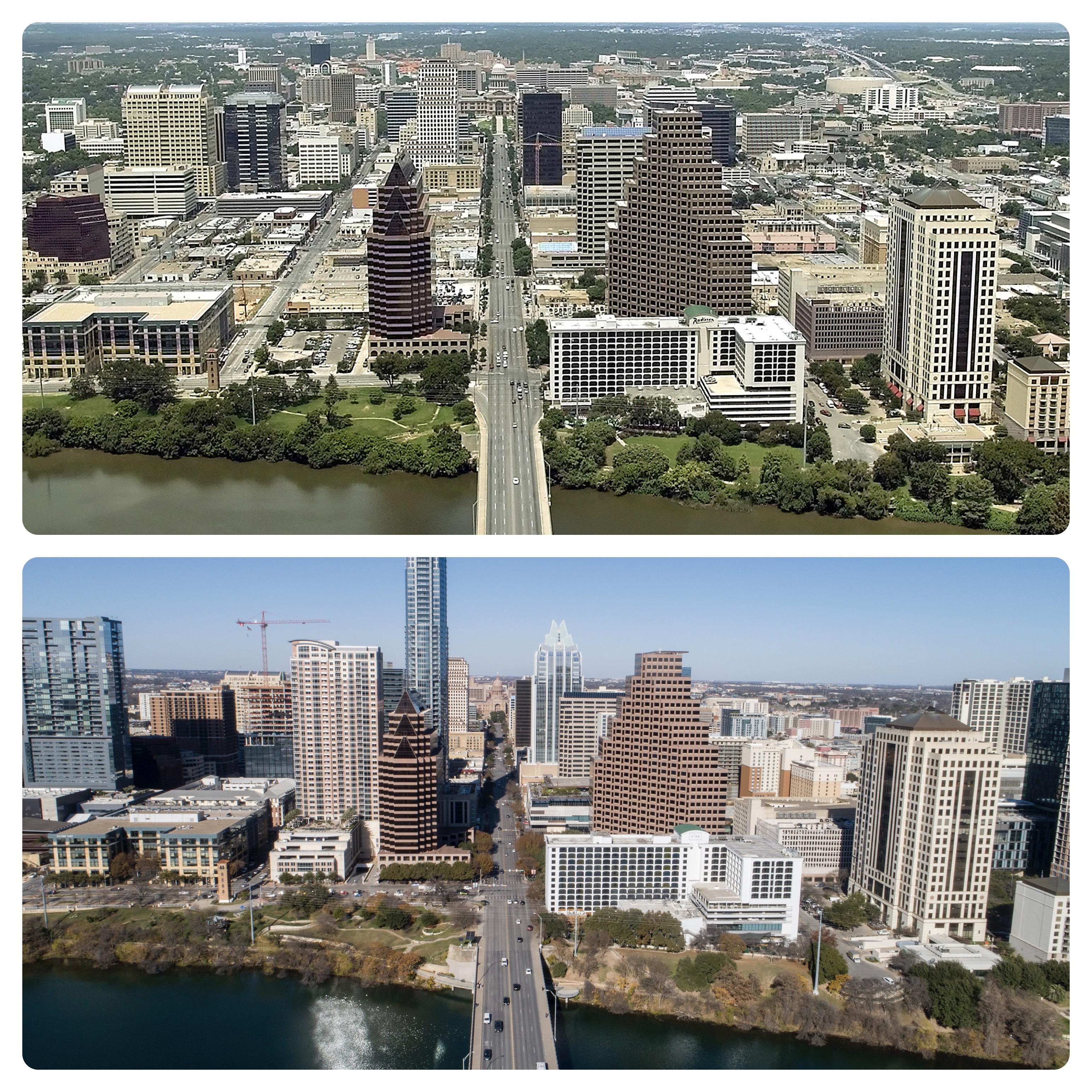 Downtown Austin 2002 vs 2020 r/CityPorn