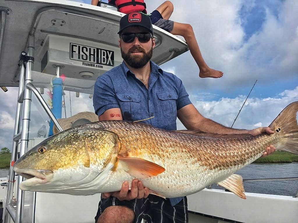 Red Drum I caught earlier this year in Oriental, NC. Tagged and