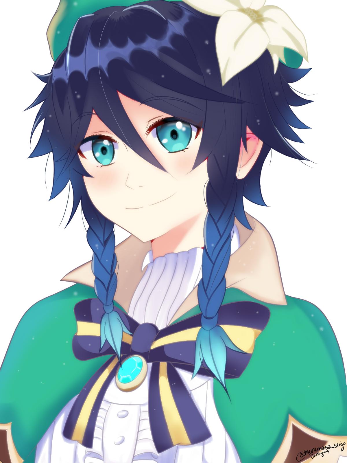 Hi guys, I just made this drawing of Venti, what do you think? r