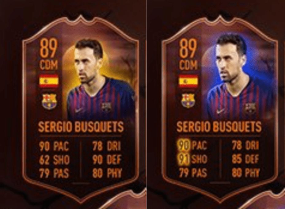 The background of the Scream Cards change depending on when the shape shift occurred FIFA
