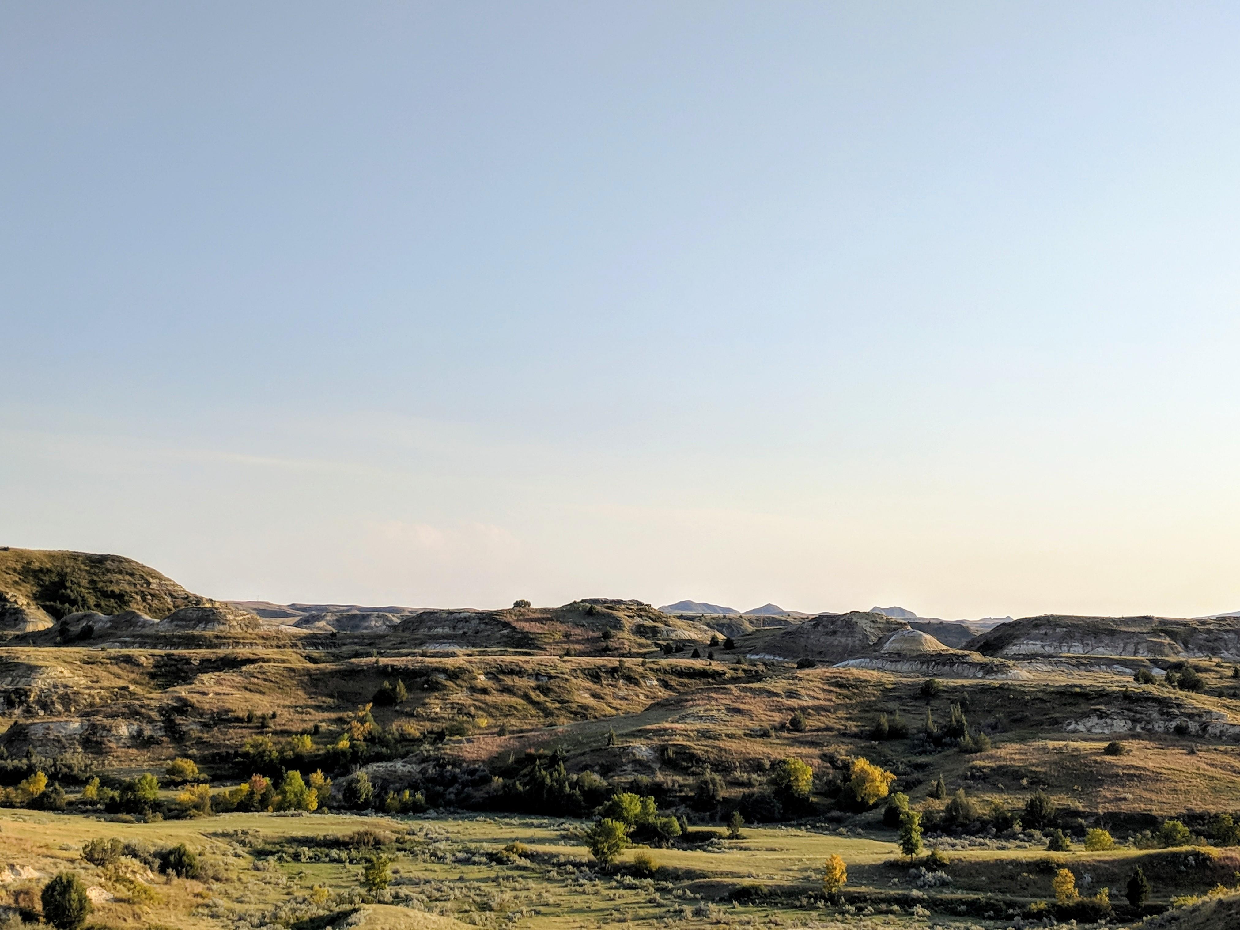 The scenery near a rest stop in North Dakota seemed very shirelike r/lotr