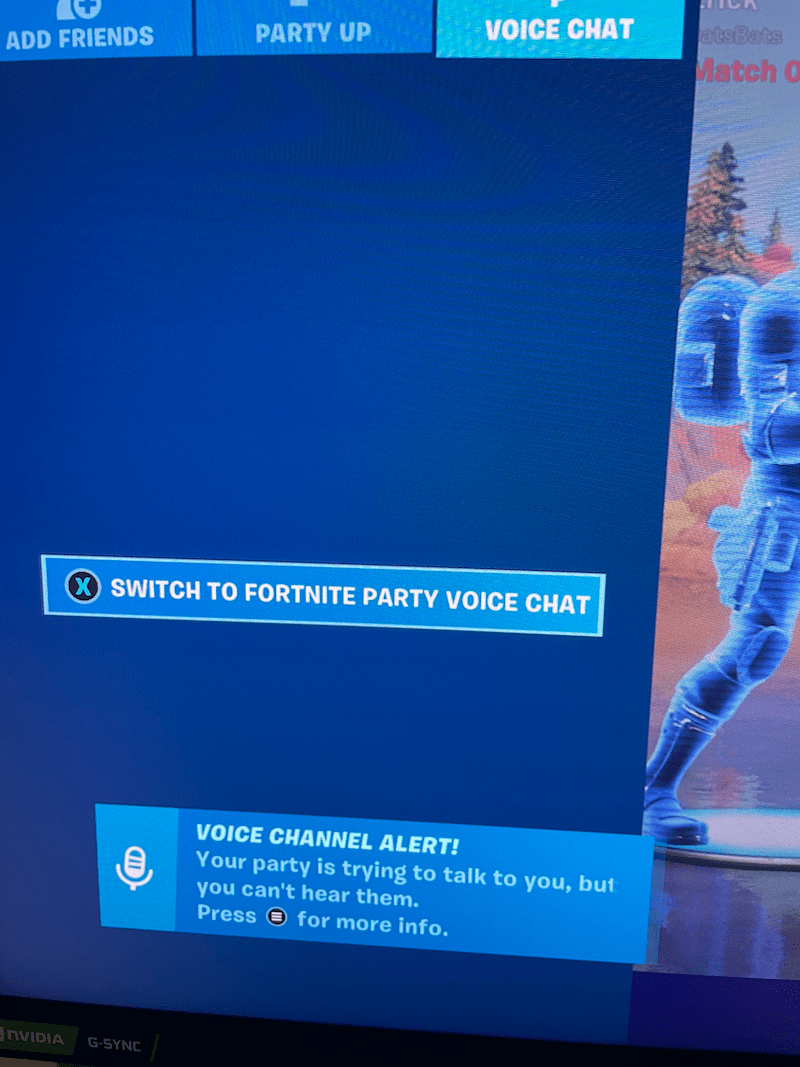 Mic not working after leaving an Xbox party. r/FortNiteBR