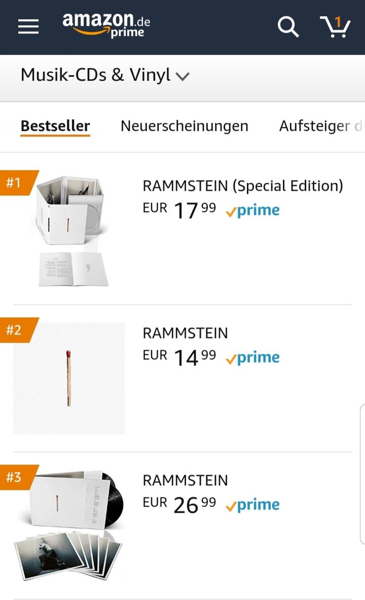 Bestseller Amazon germany 😏 r/Rammstein