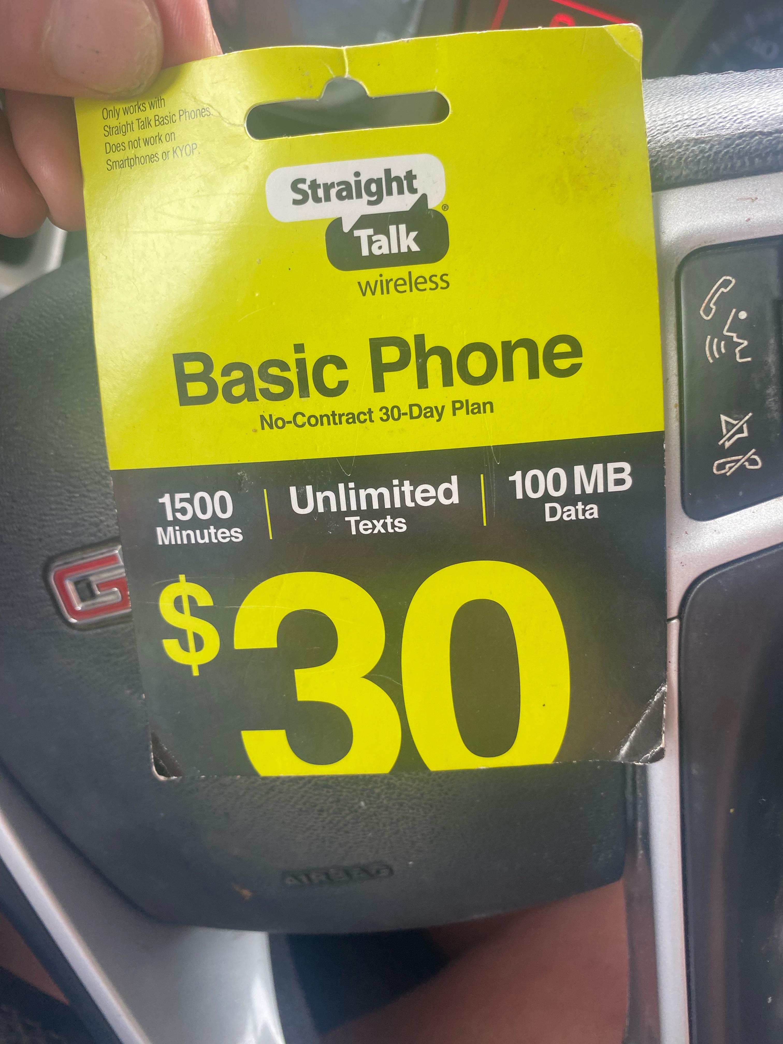 30 dollar straight talk card. I can’t use it 20. Cashapp,PayPal
