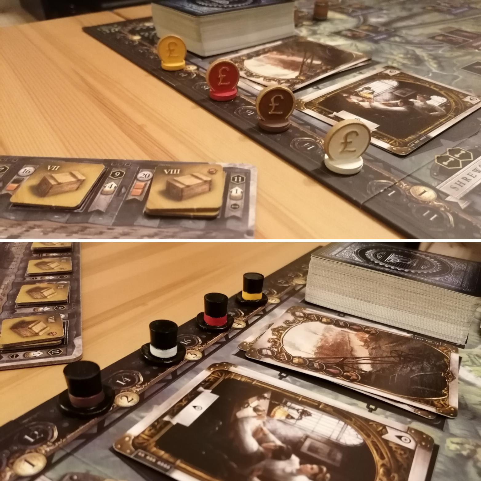 [Brass Birmingham] VP and money tokens [OC] r/boardgameupgrades