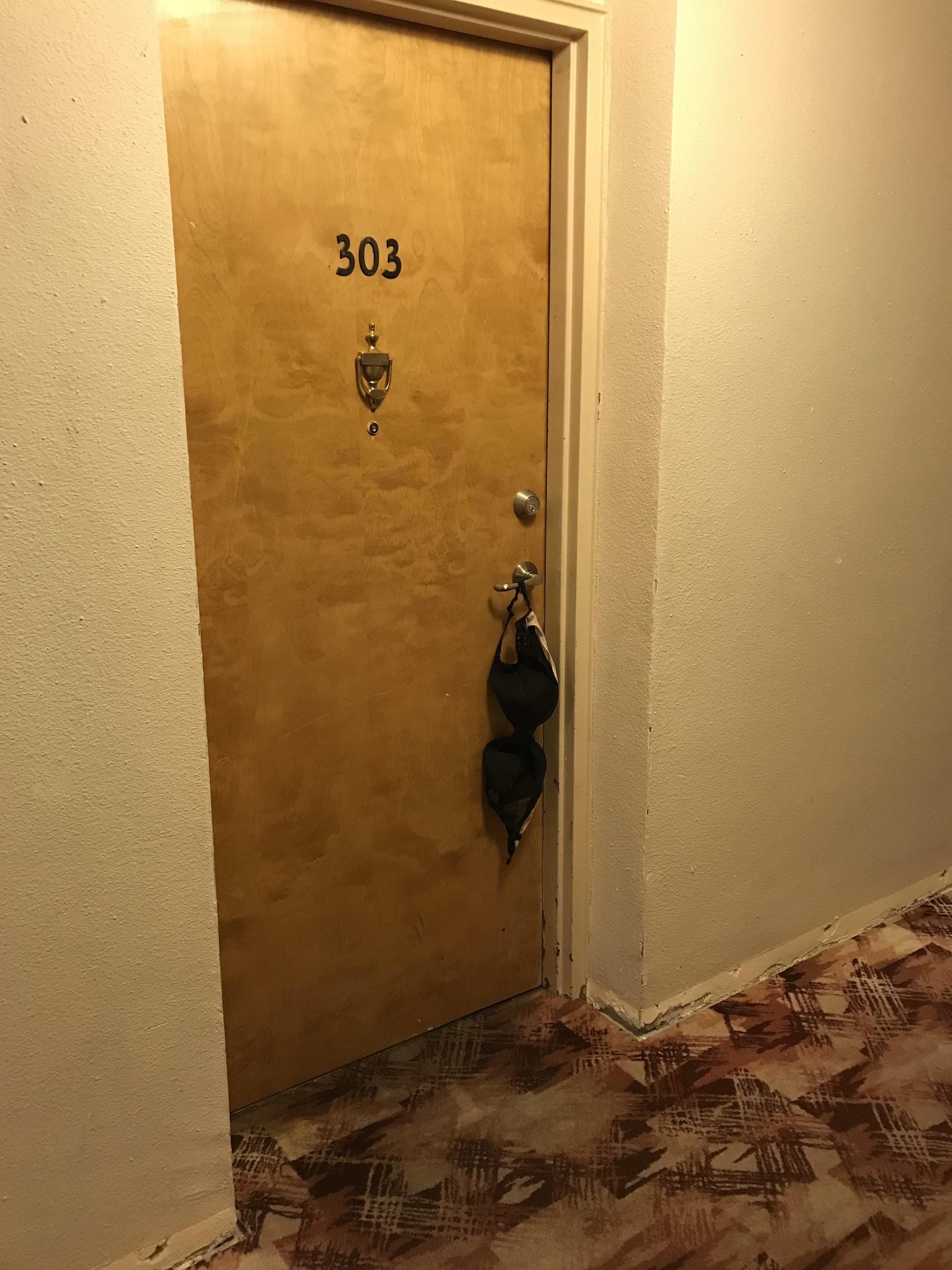 Is This Like Putting a Sock on the Door? : r/funny