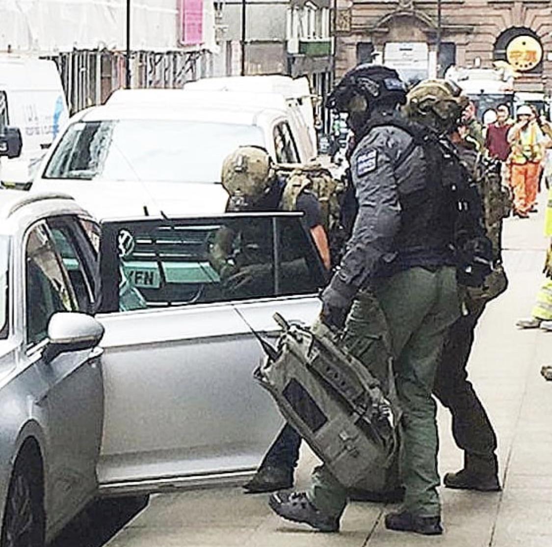 (Left) ATO (Middle) CTFSO (Right) 22 SAS operator after finishing a CT