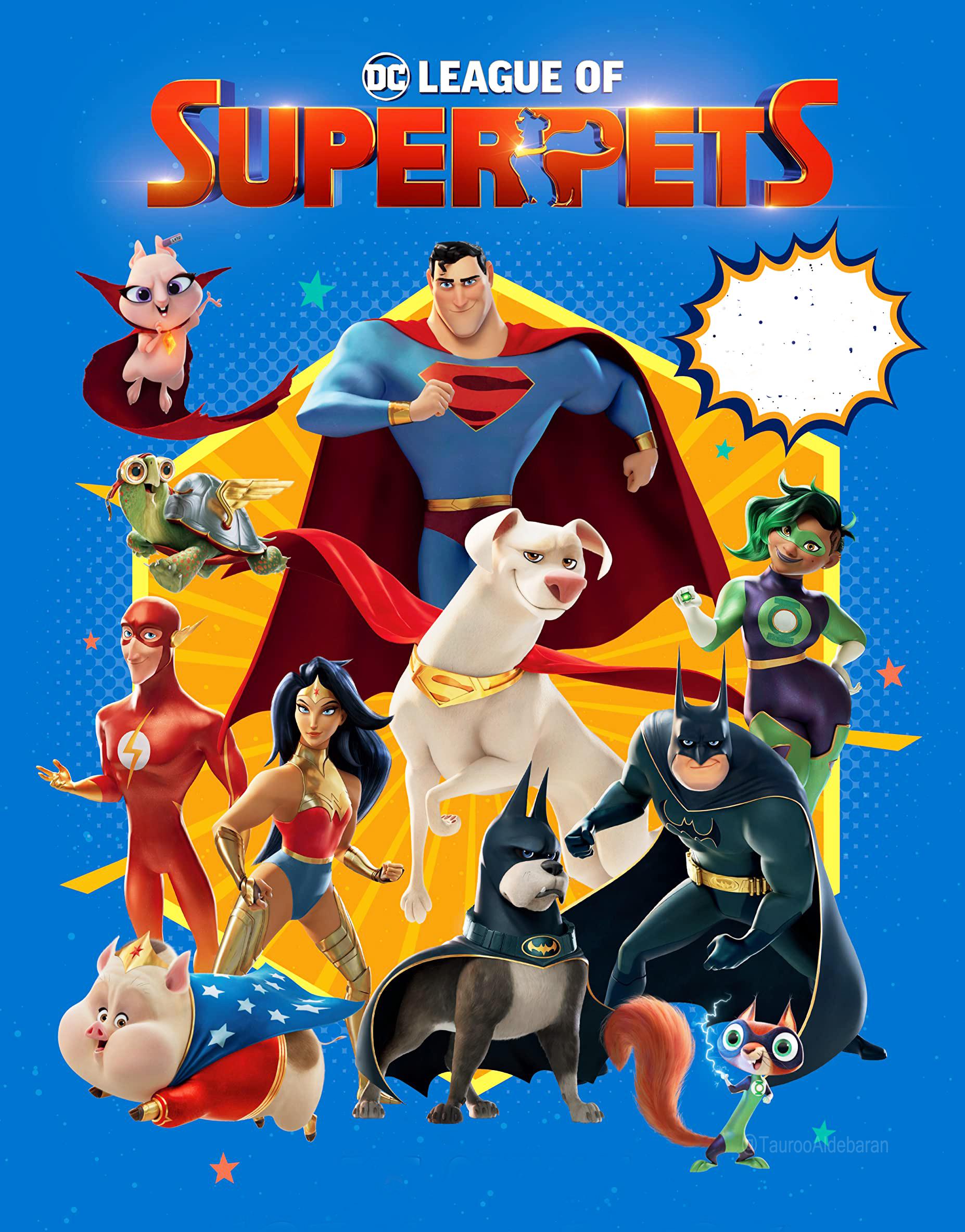 New look at the Justice League in the DC Super Pets movie r/DC_Cinematic