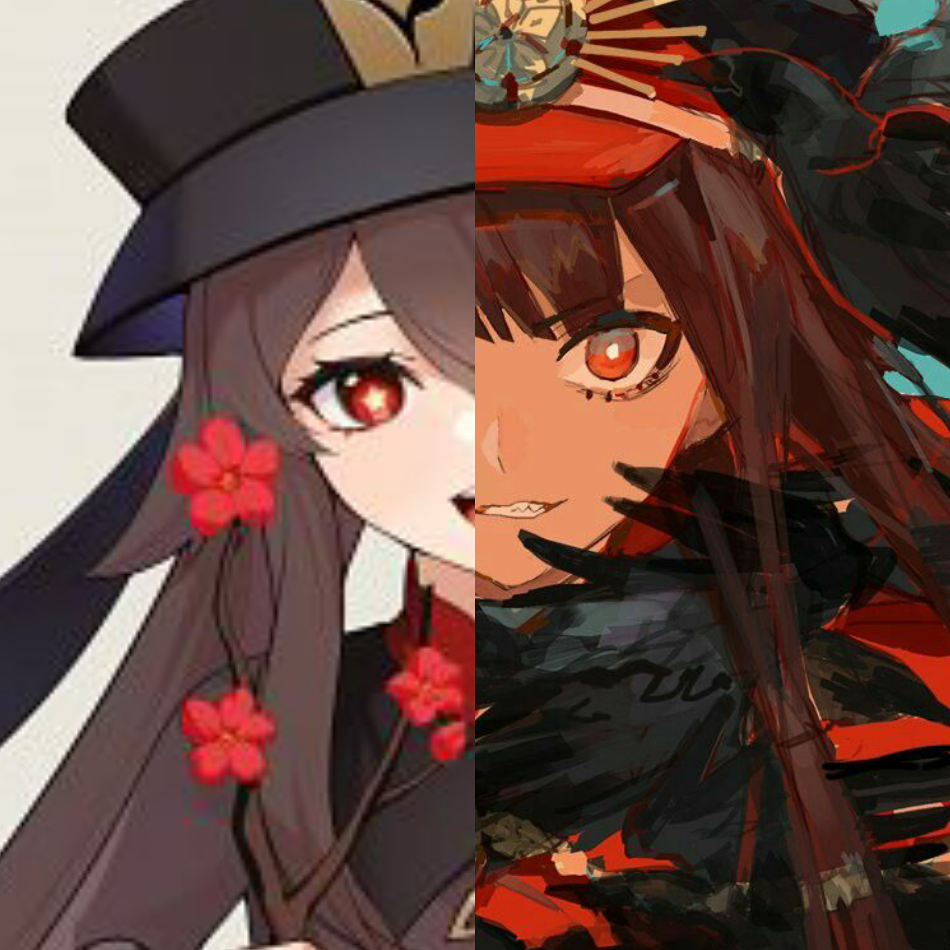 Hu Tao and Oda Nobunaga. r/HuTao_Mains