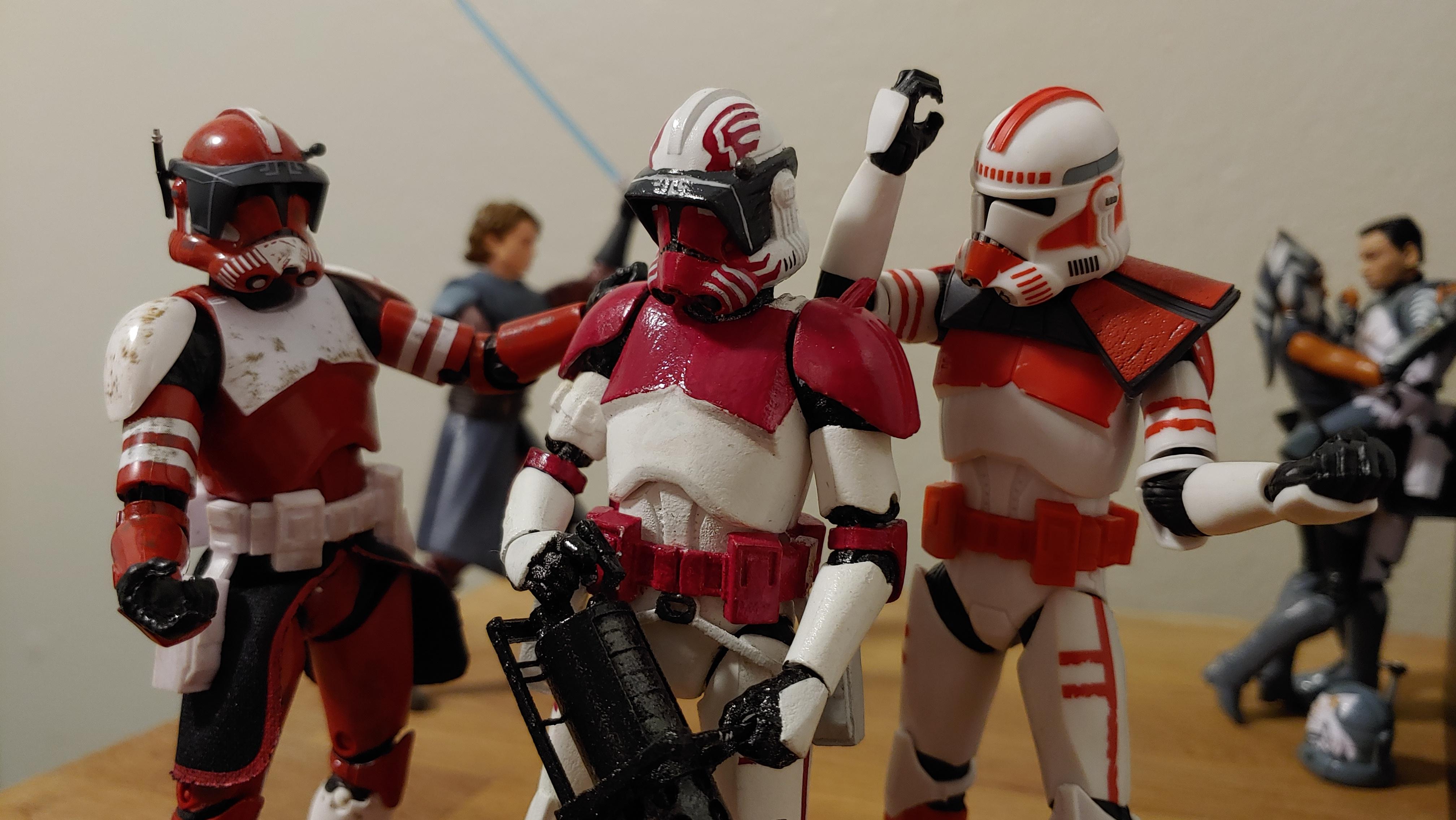 When you make a clone custom but the paint doesn't match the colors on