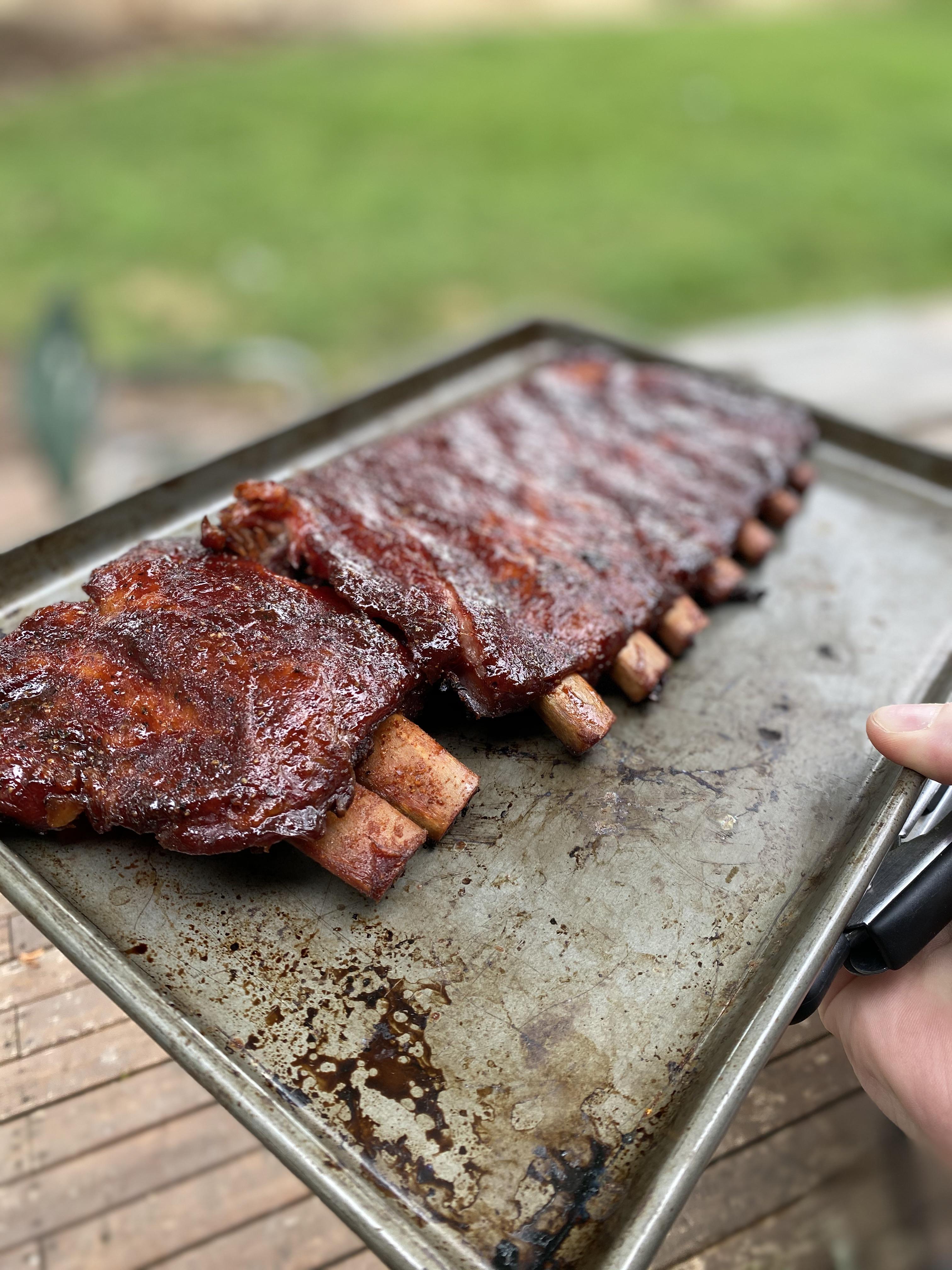 Basic 321 Ribs... r/Traeger