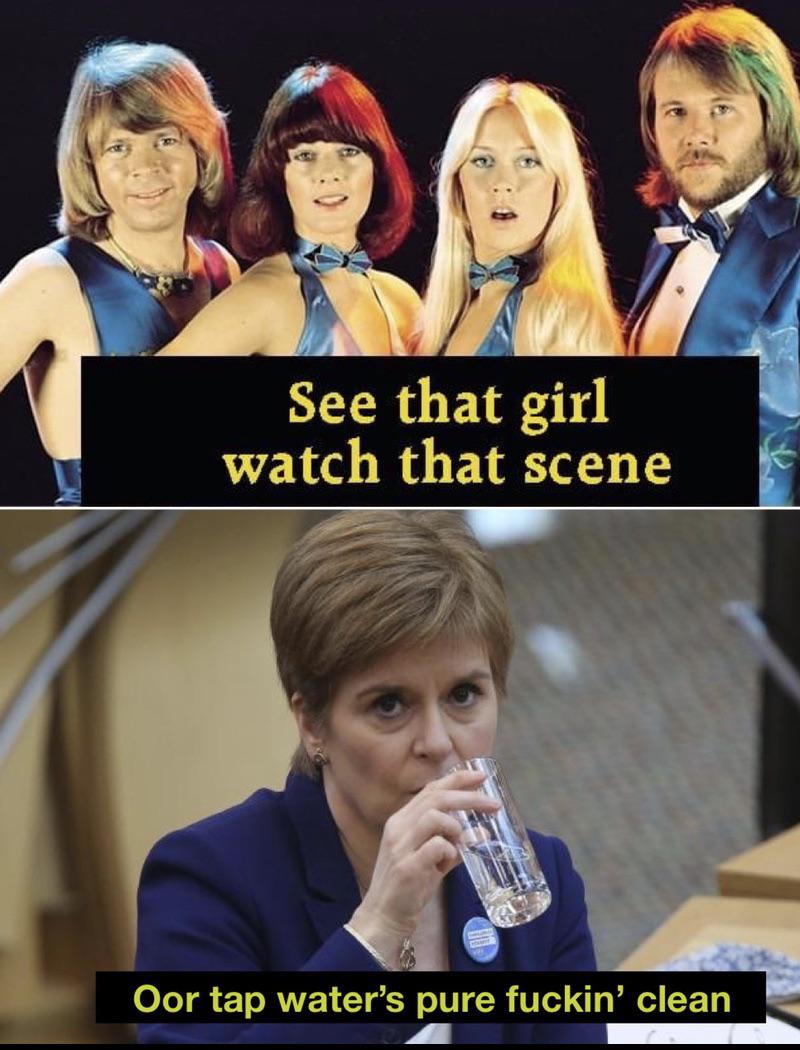 Is the best bit about being Scottish our delicious tap water? r