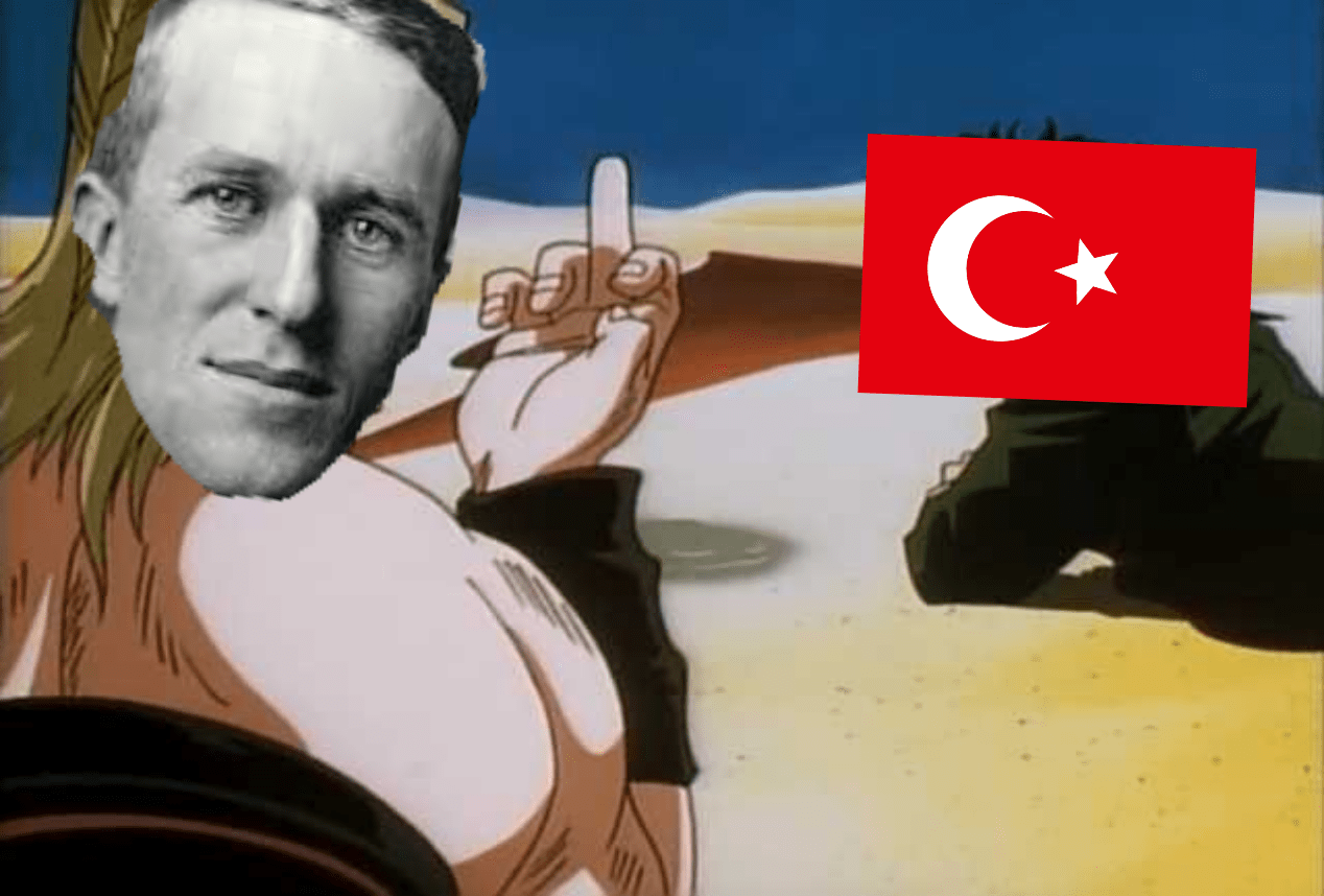 T.E. Lawrence aids in the Arab Revolt against the Ottoman Empire (1916