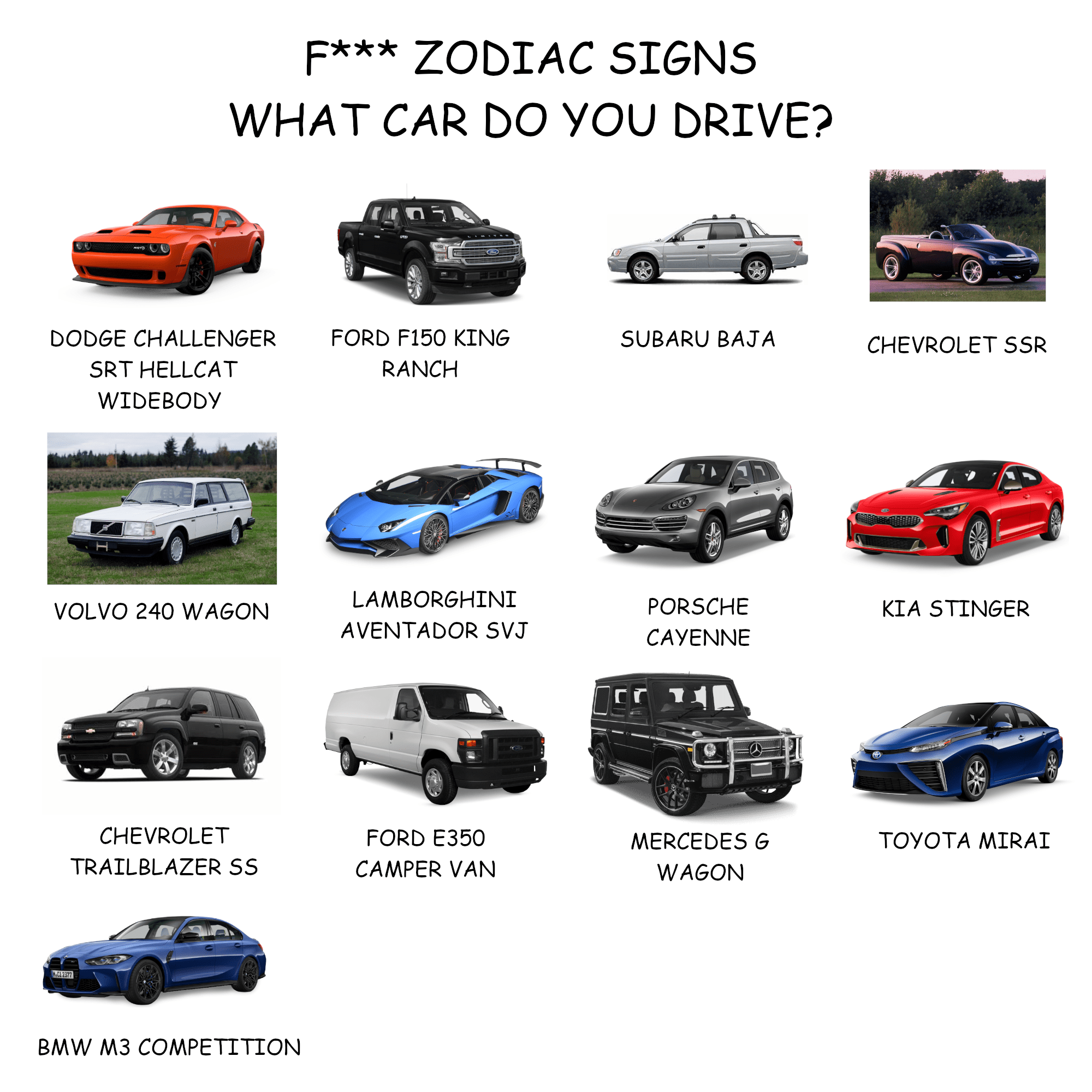 What car do you drive? r/memes