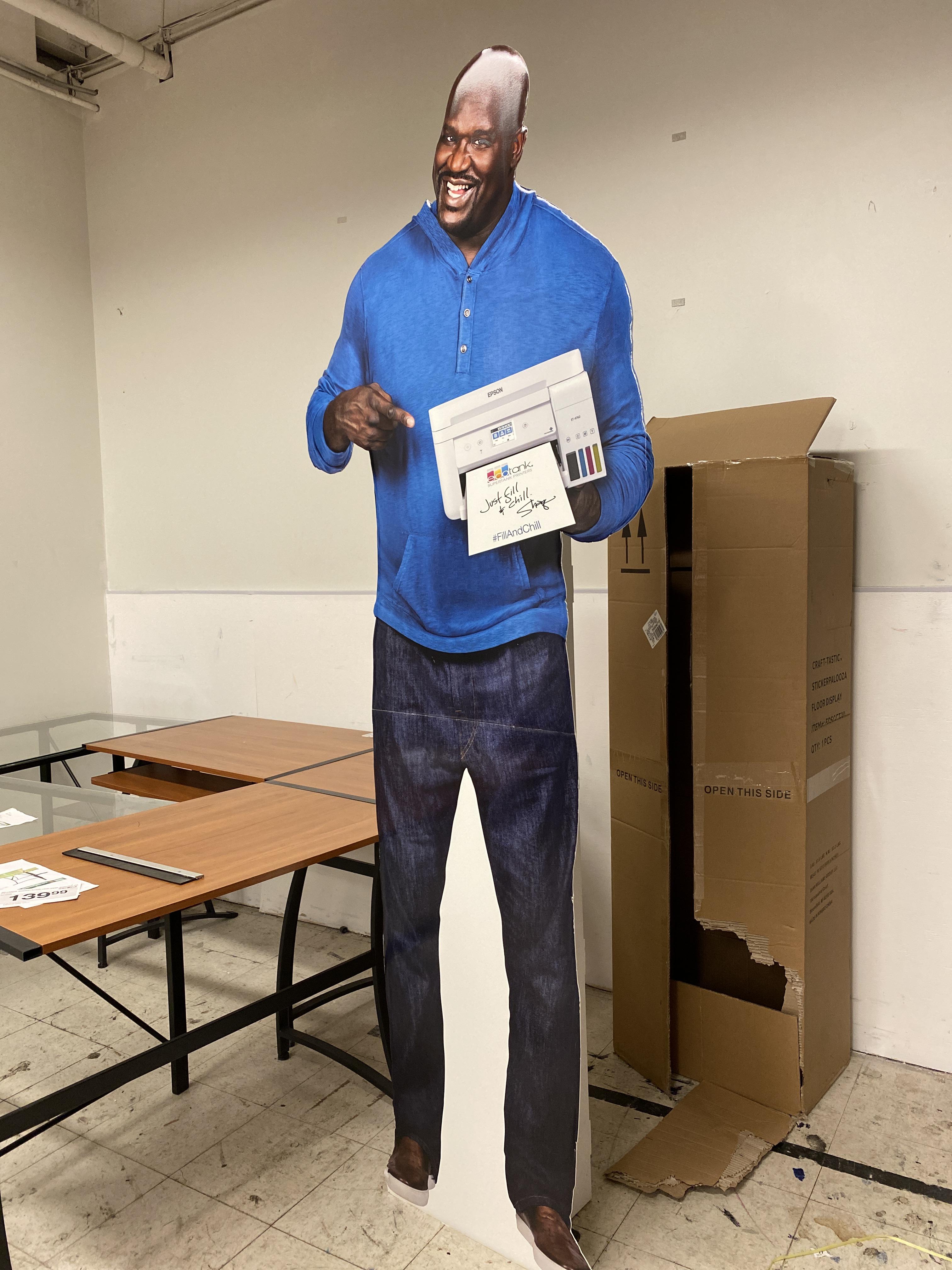 I think Shaq’s contract has ended and he’s retiring. Time to hang up