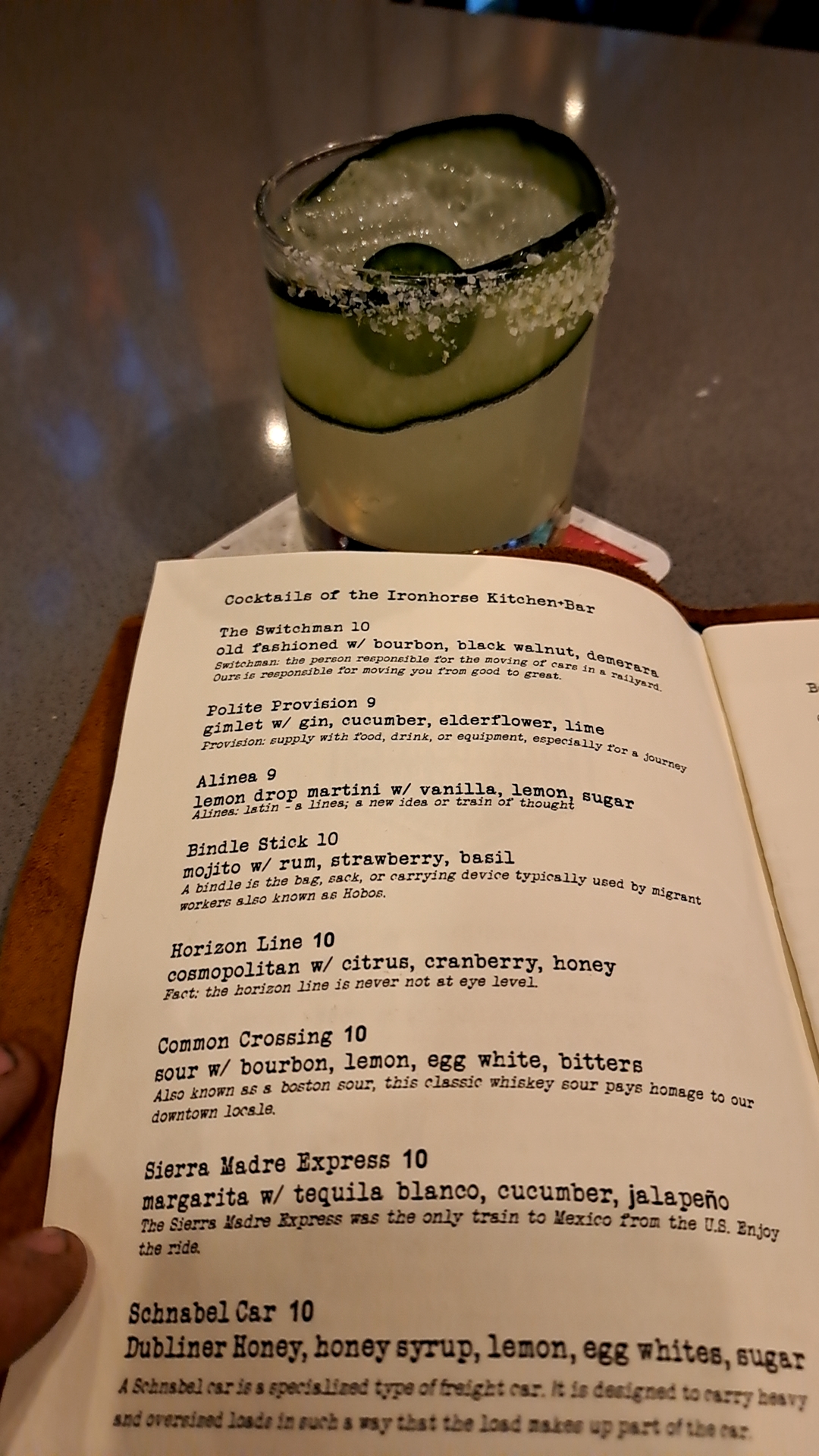 For those of you who were curious about the Sierra Madre Express