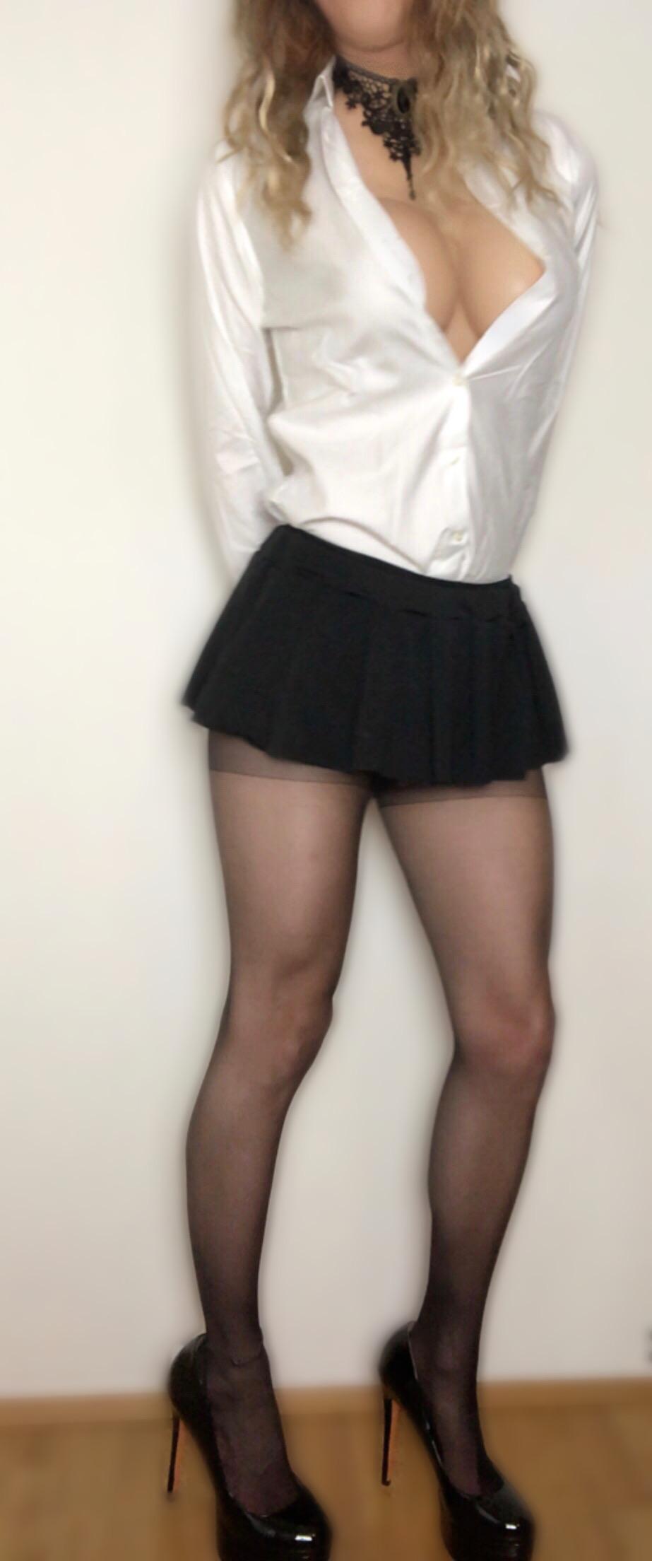 Hello I’m the new office slut uh I mean secretary sissyplace