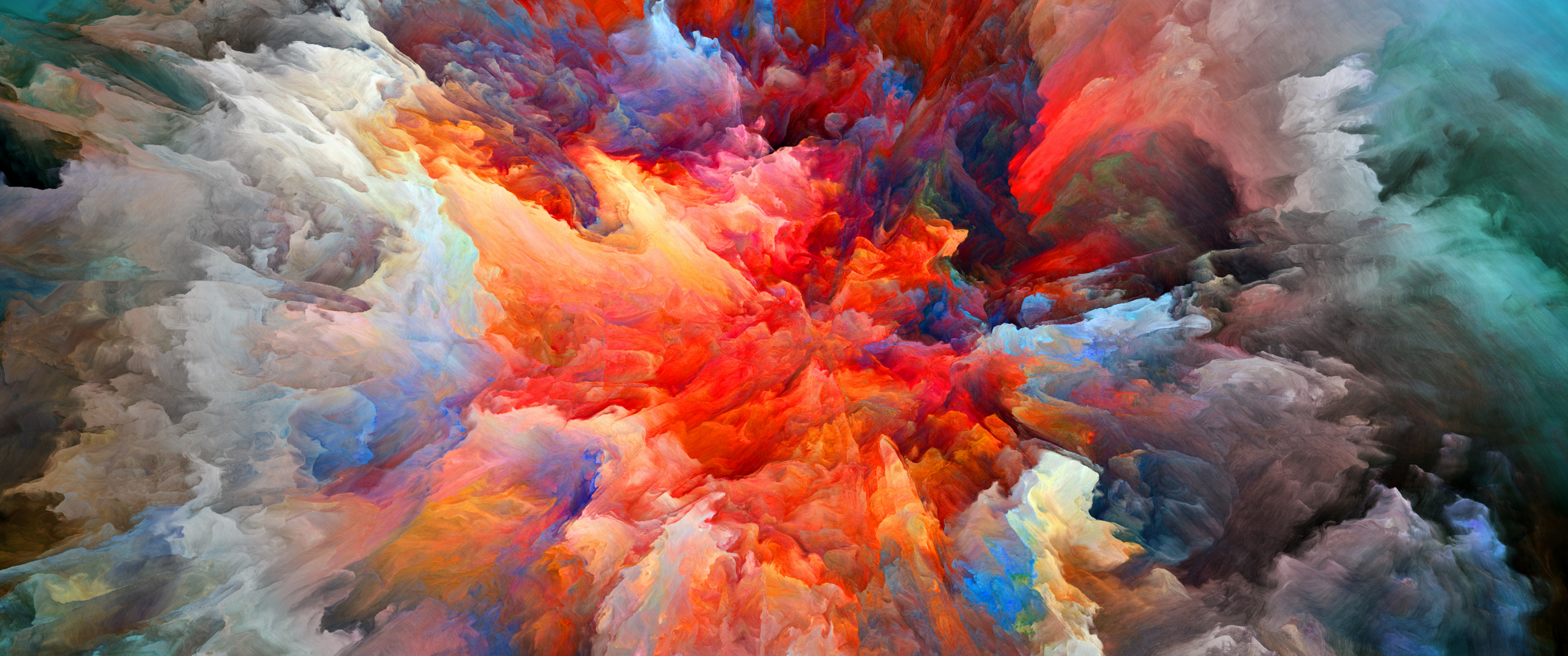 Color Explosion [3440x1440] r/WidescreenWallpaper