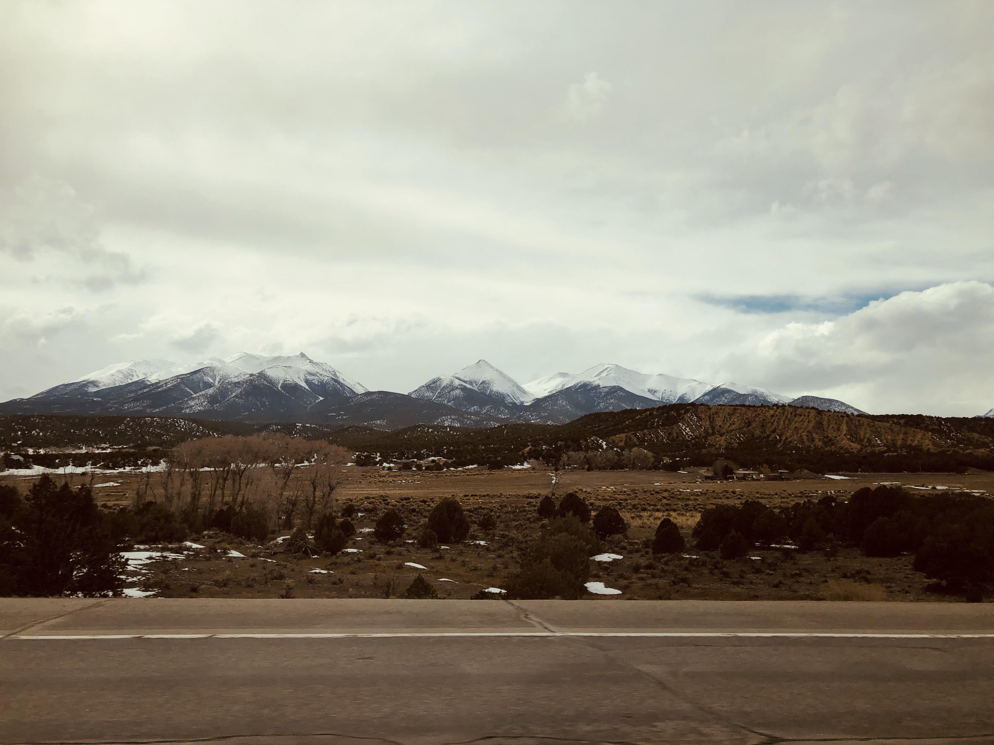 View of the Rockies from highway 285 near Salida, CO. Impulse picture
