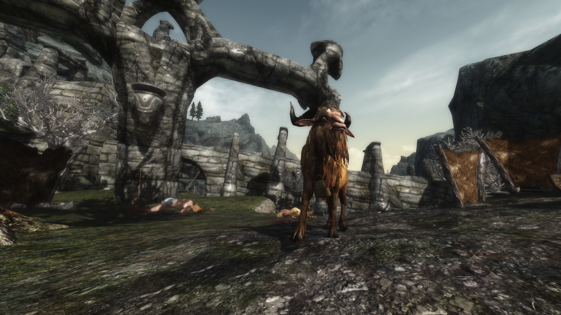 TIL the Forsworn attach bells to their goats r/skyrim