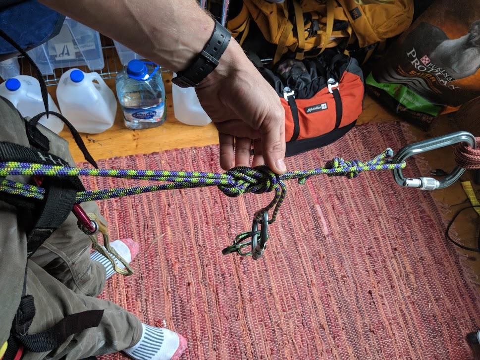 Rappel Extension Setup Critique ! r/climbing